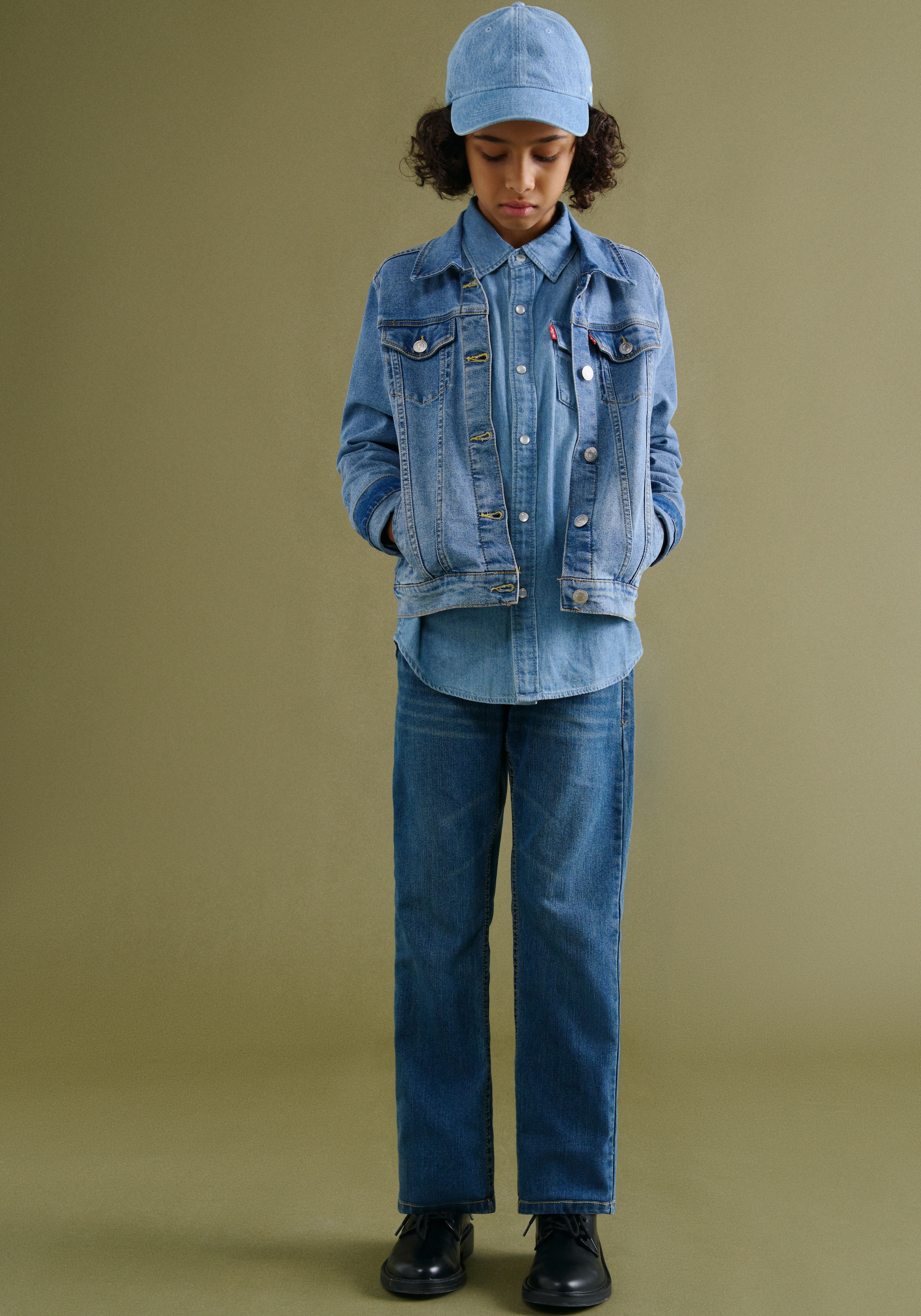 Levi's® Kids Jeansjacke »TRUCKER JACKET«, for BOYS