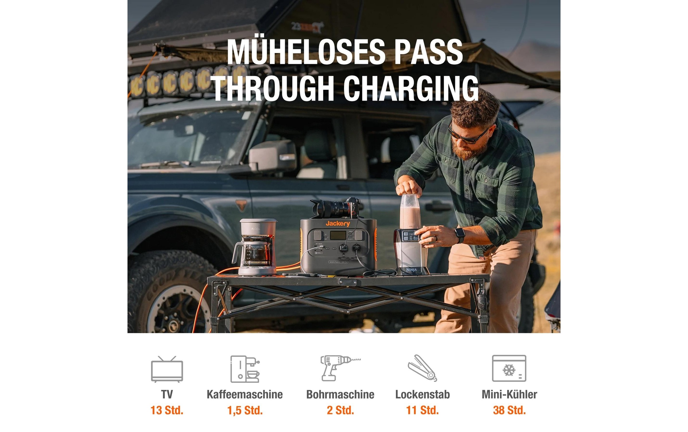 Jackery Stromerzeuger »Explorer 1000 Pro 1002 Wh«
