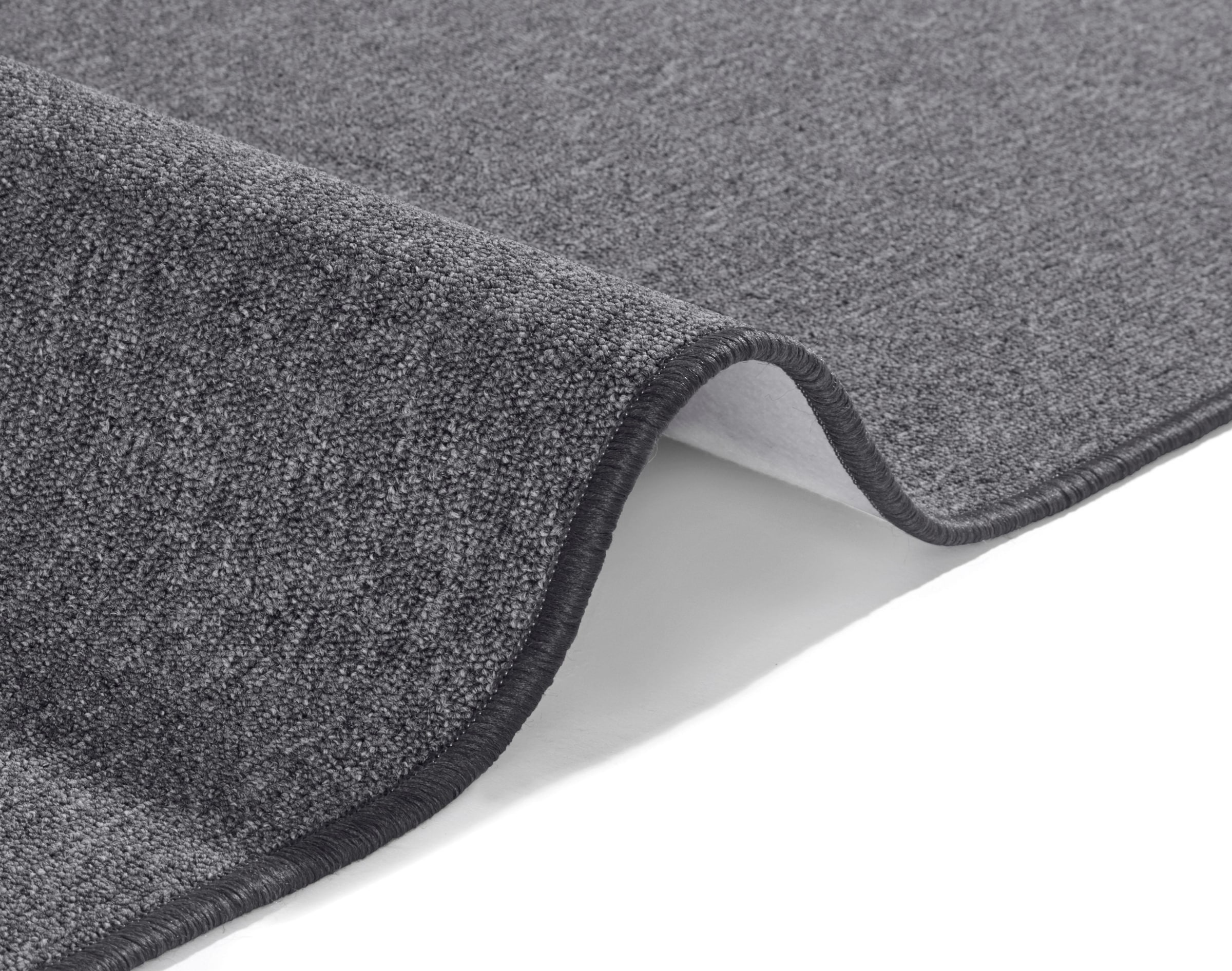 HANSE Home Läufer »Casual«, rechteckig, 4 mm Höhe, Kurzflor, Meliert, Uni-Farben, Robust, Pflegeleicht, ringsum Gekettelt