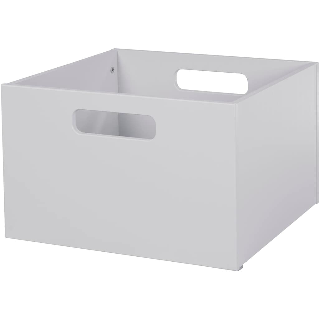 roba® Aufbewahrungsbox »grau«, aus Holz; Organizer für Spielzeug