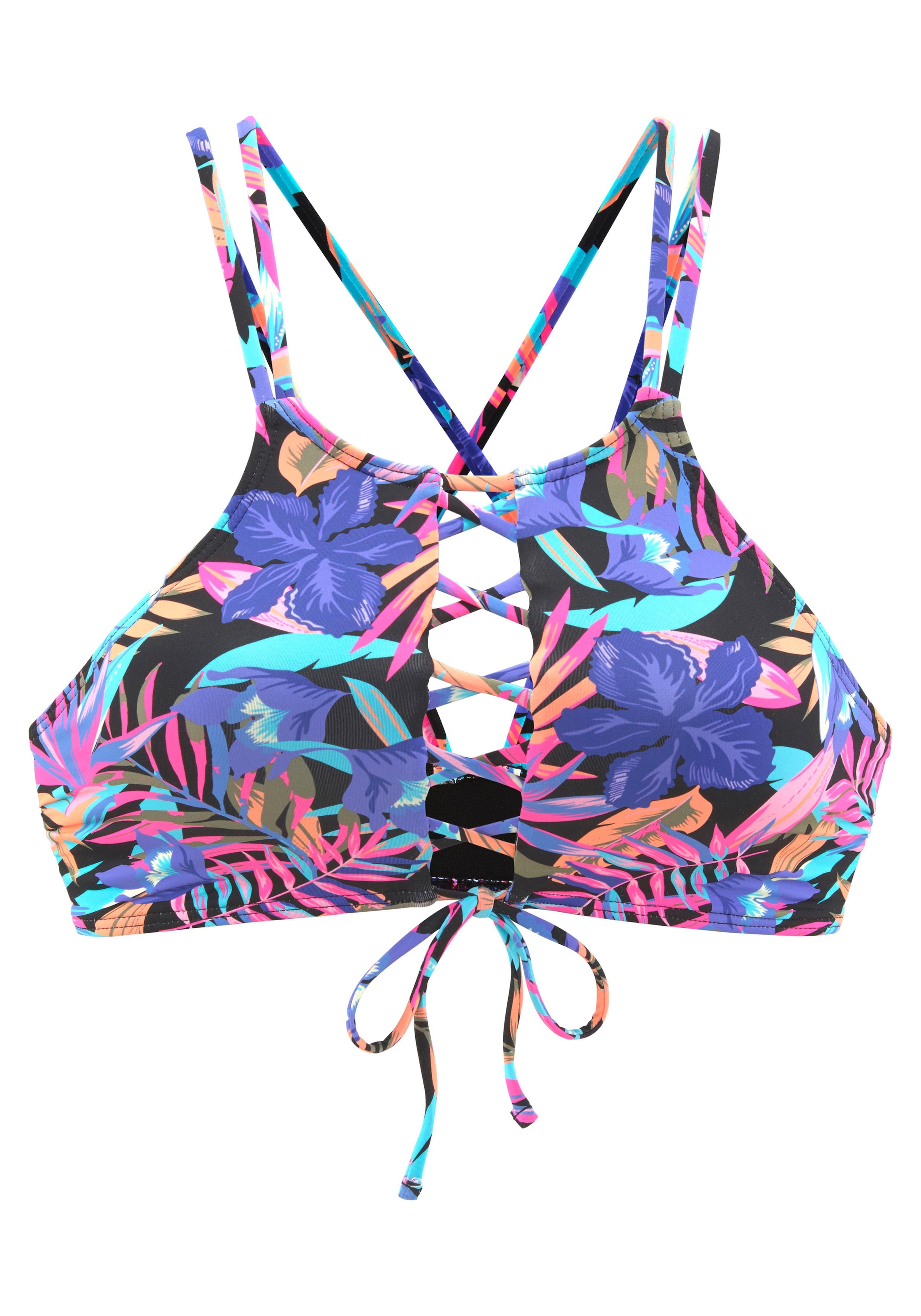 bei Bench. bestellen mit Jelmoli-Versand »Pitch«, buntem Schweiz Bustier-Bikini-Top Druck online