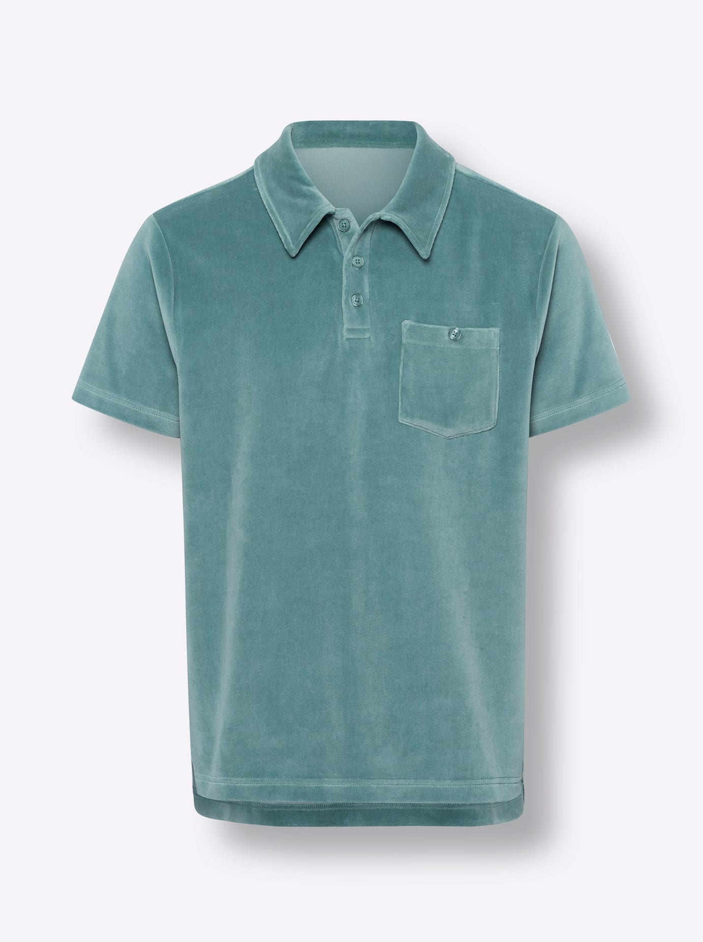 Classic Langarmshirt »Kurzarm-Poloshirt«, (1 tlg.)