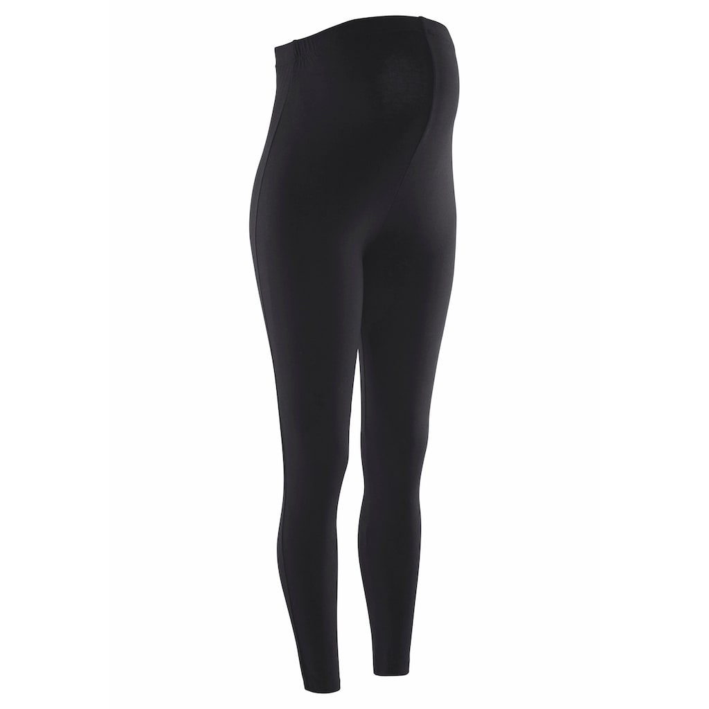 Neun Monate Umstandsleggings », 2er Pack Hose für Schwangerschaft und Stillzeit«, (Packung, 2 tlg.)