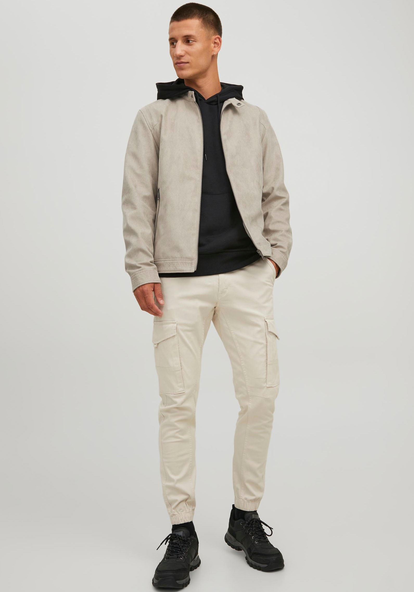 Jack & Jones Bikerjacke »JJEROCKY CLEAN JACKET NOOS«