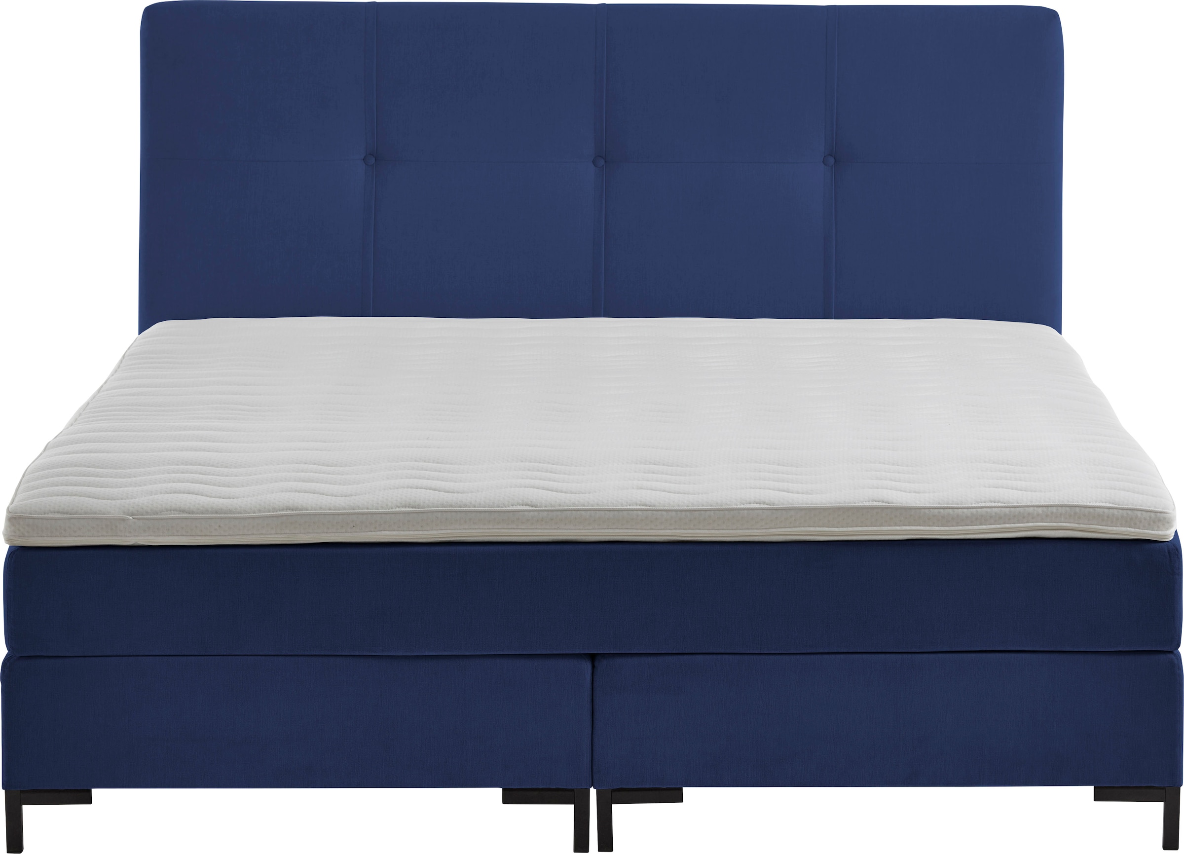 ATLANTIC home collection Boxspringbett »Romy«, Taschen-Federkernmatratze, inkl. Topper