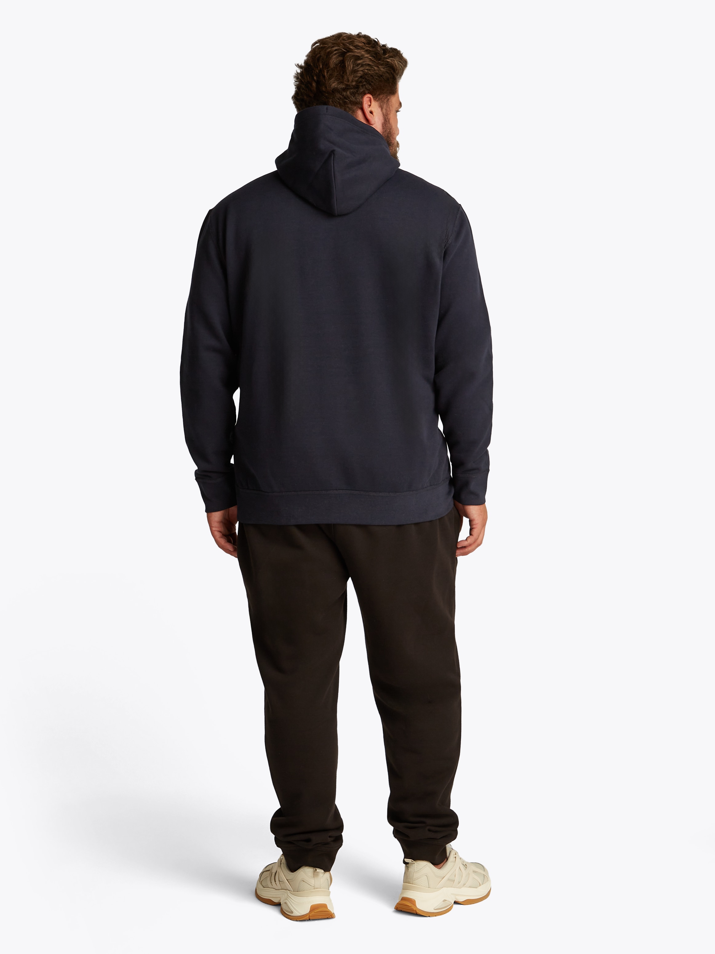 Tommy Hilfiger Big & Tall Sweatshirt »BT-ESSENTIAL FLEECE HOODY-B«, in Grossen Grössen, Logostickerei