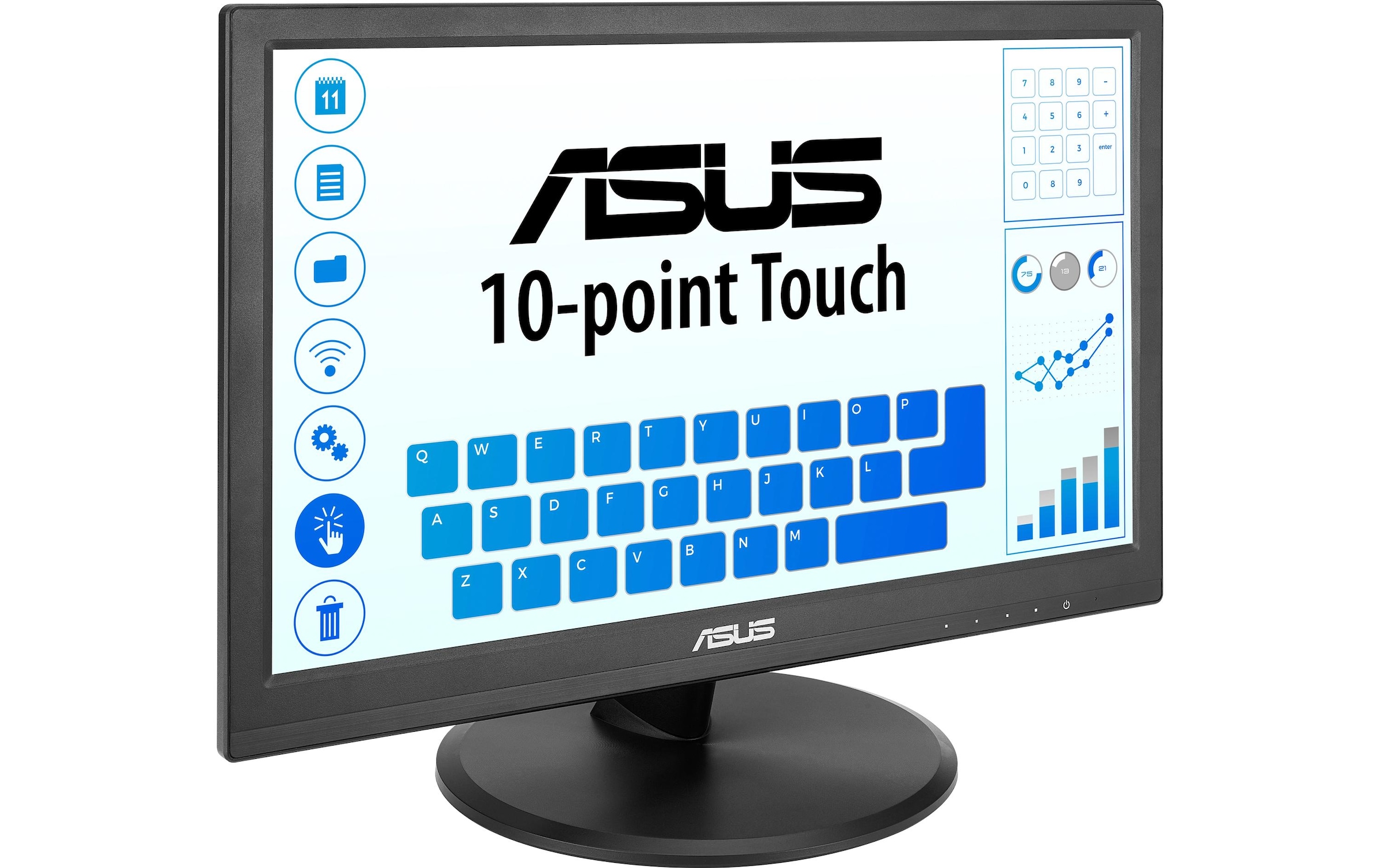 Asus LED-Monitor »Touch VT169HE«, 39,468 cm/15,6 Zoll, 1920 x 1080 px, Full HD, 60 Hz
