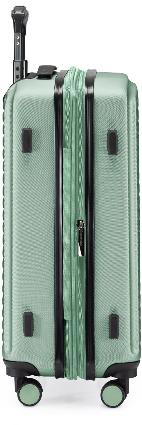 Hauptstadtkoffer Hartschalen-Trolley »Mitte, verschiedene Grössen und Farben«, 4 Rollen, Hartschalen-Koffer Reisegepäck TSA Schloss Volumenerweiterung bei M/L