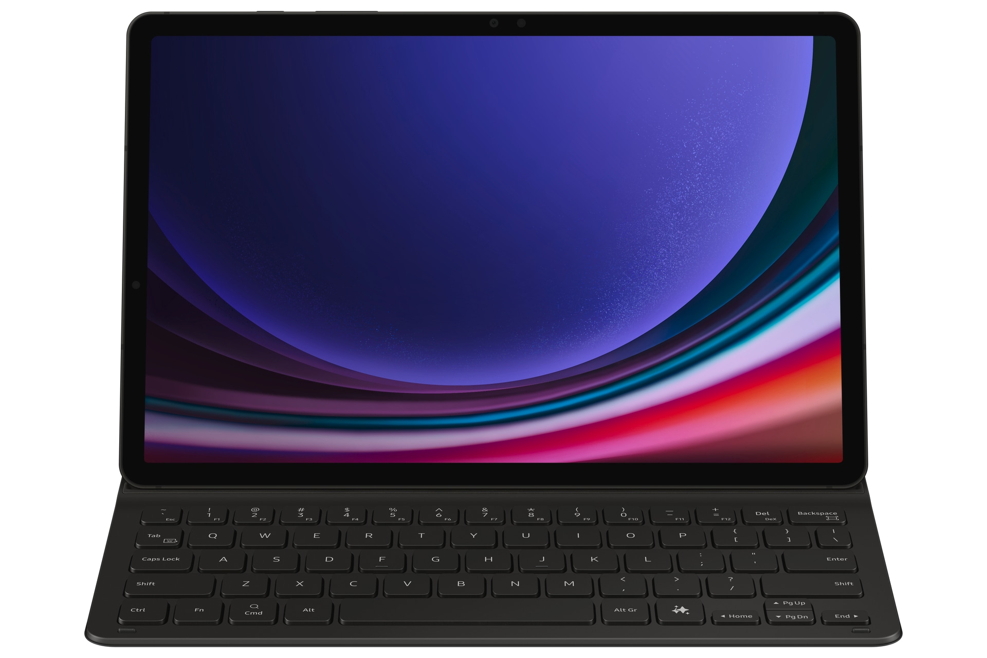 Samsung Tablet-Hülle »Book Cover Keyboard Slim für Galaxy Tab S9 | S9 FE | S10 FE«, Tastatur Cover, Schutzhülle, Tablethülle, Case, Schutzcase, stossfest