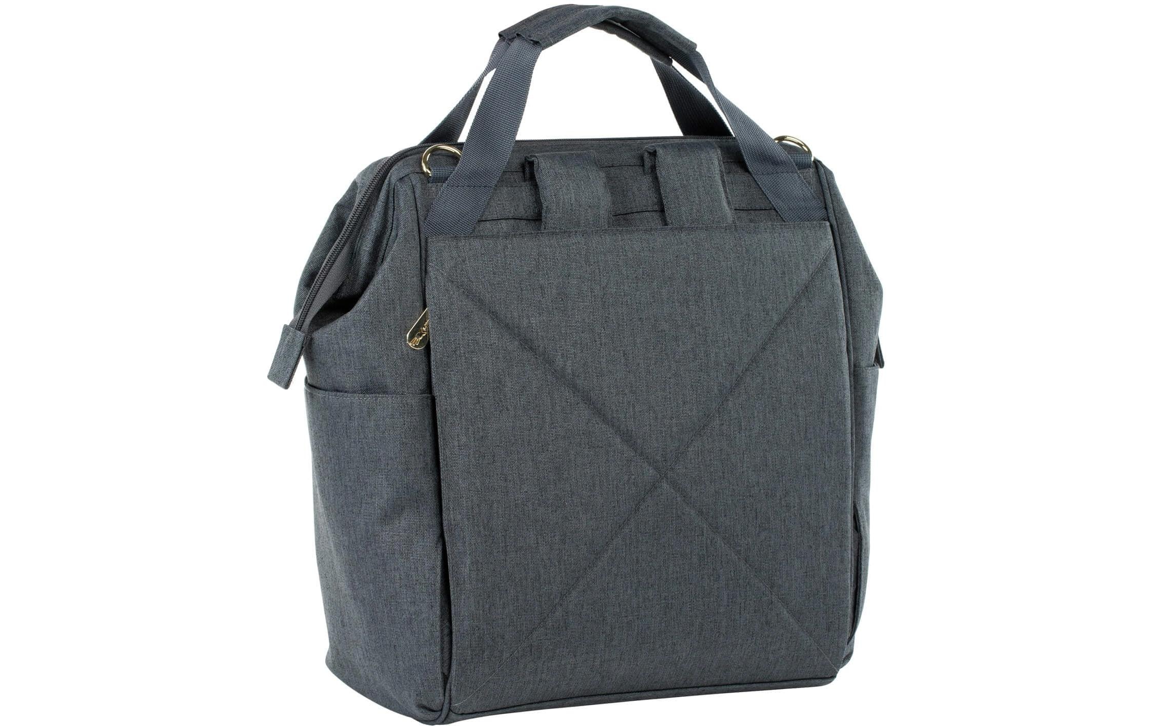 LÄSSIG Wickelrucksack »Glam Goldfarbenie Anthracite«