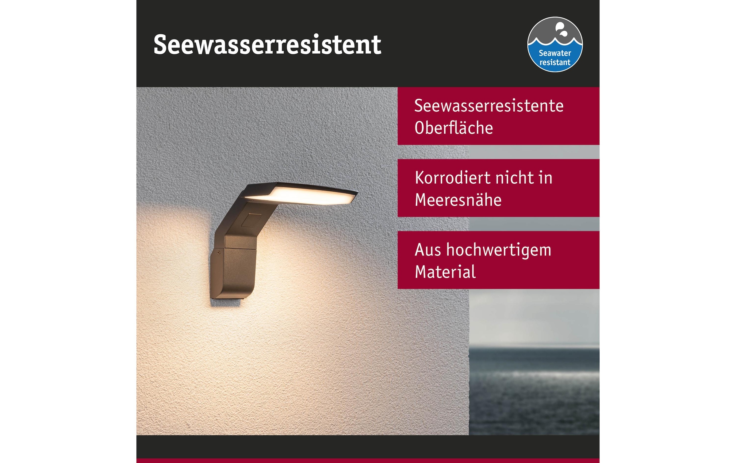 Paulmann LED Wandleuchte »Zerena 3000K«