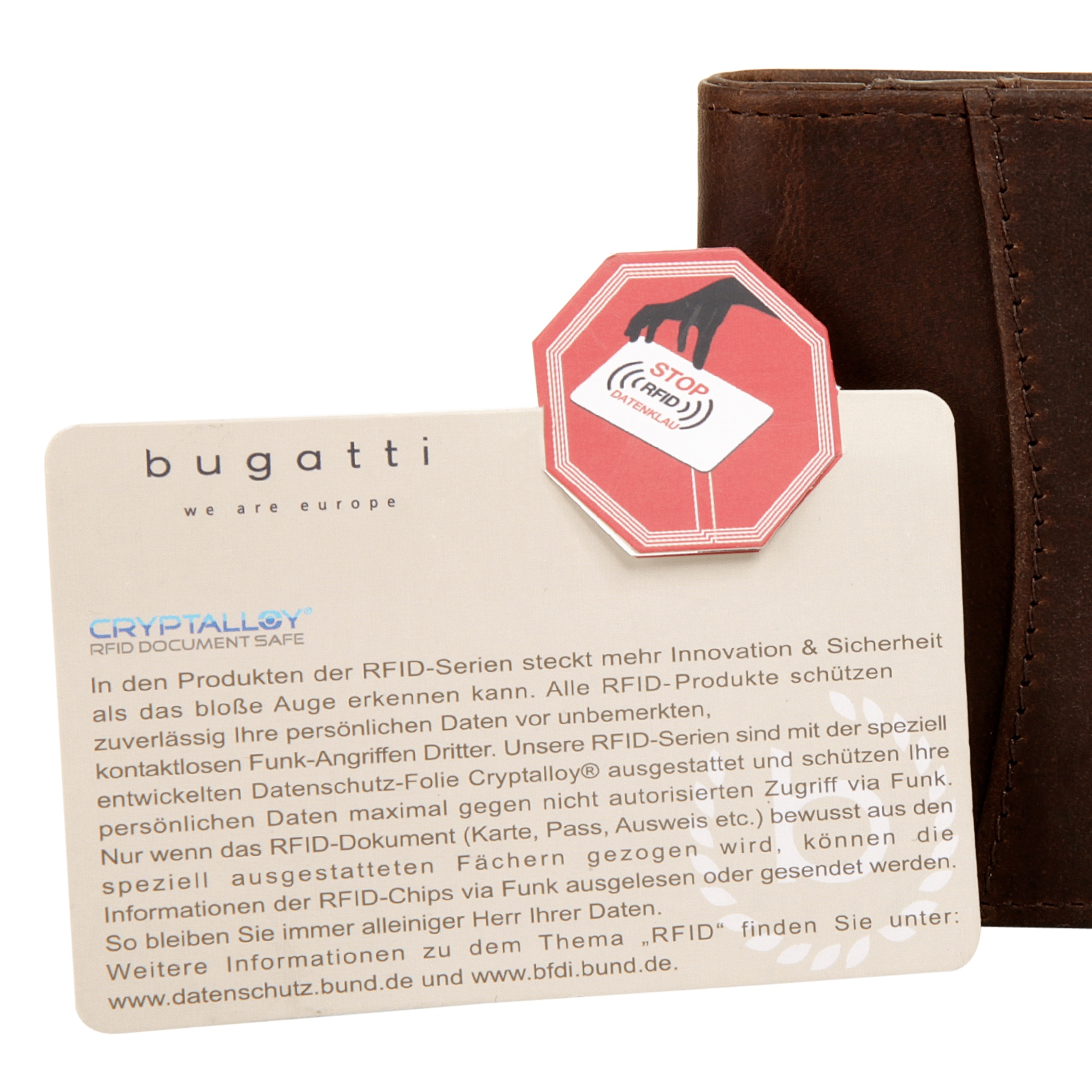 online kaufen Schweiz Jelmoli-Versand bei Leder bugatti »ROMANO«, Brieftasche echt