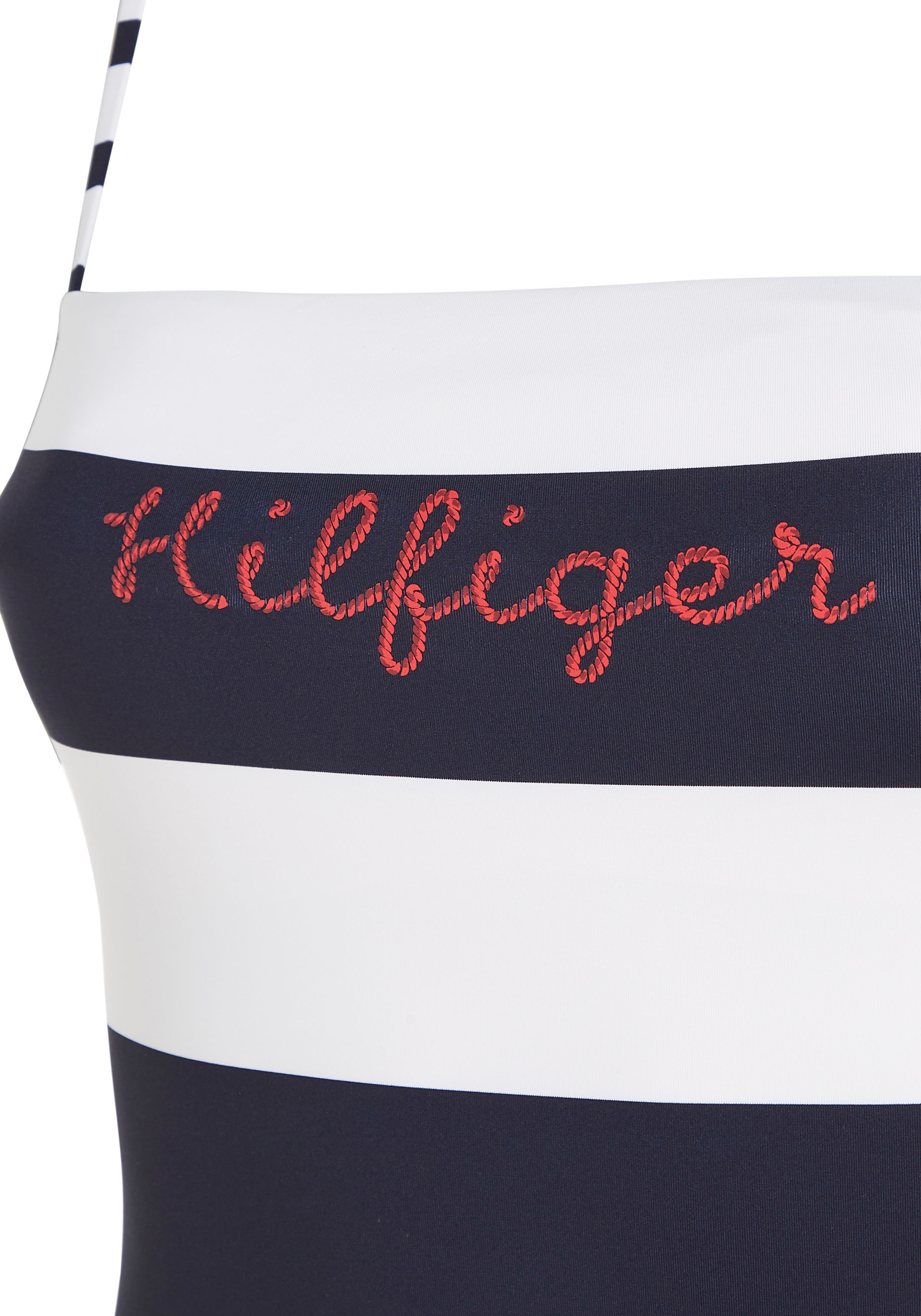 Tommy Hilfiger Swimwear Badeanzug »TH ONE PIECE PRINT«, mit Tommy