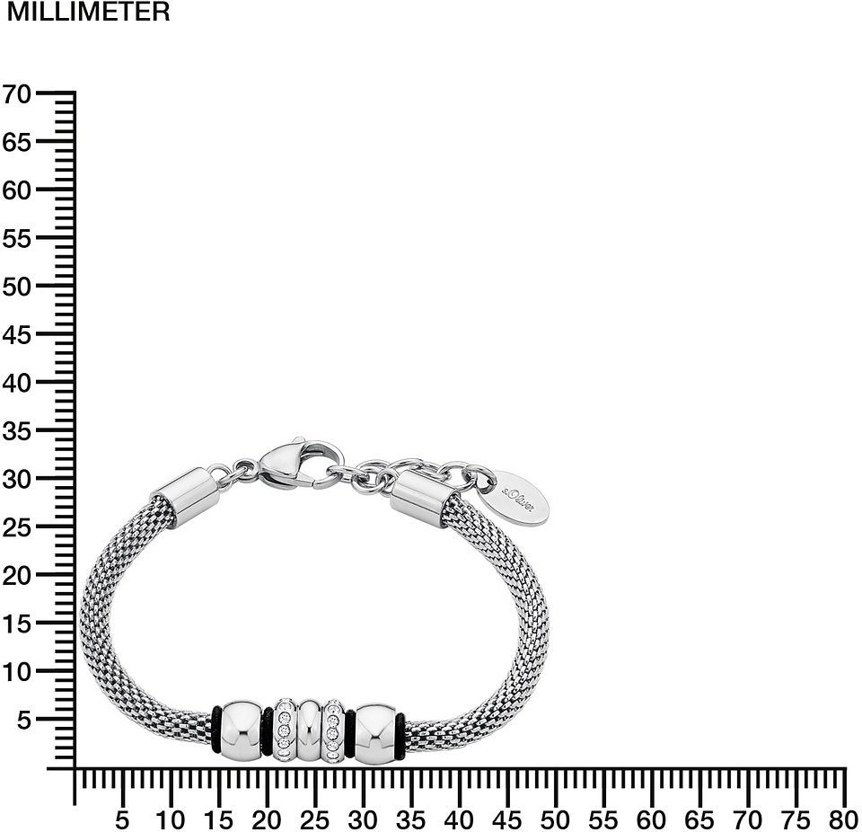 kaufen Jelmoli-Versand mit s.Oliver Kristallen bei Armband Schweiz online »9240135«,
