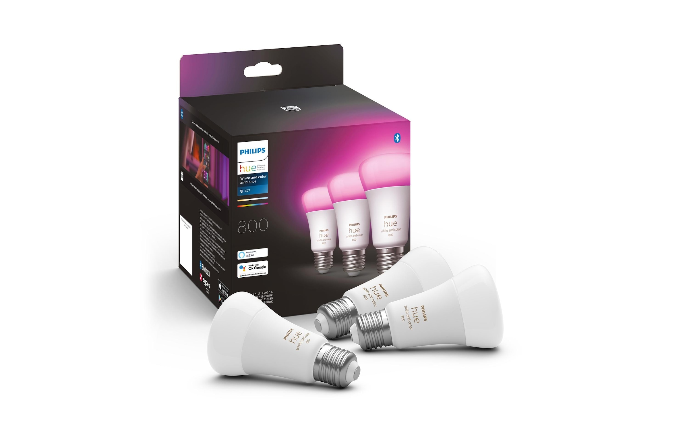 Philips Hue Spezialleuchtmittel »White & Color«, E27,...