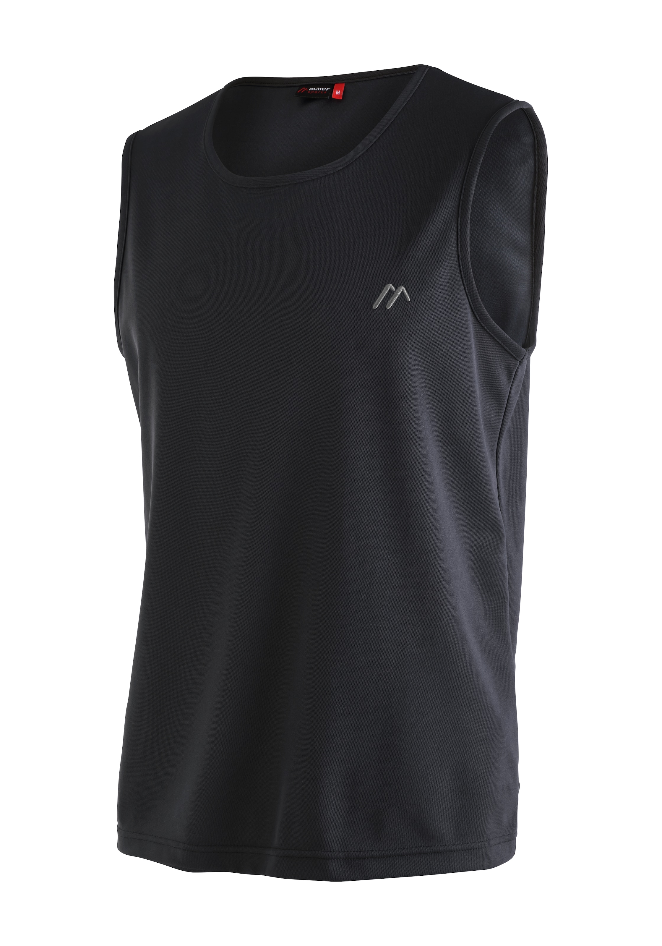 Maier Sports Funktionsshirt »Peter«, Herren rundhals Tank-Top, pique Outdoor-Shirt, schnelltrocknend