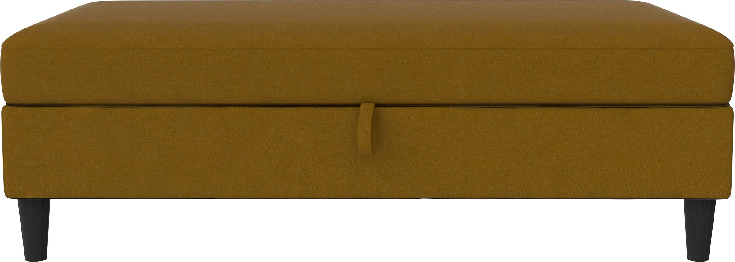 Dorel Home Stauraumhocker »Hartford«, Polsterhocker mit Stauraum, frei im Raum stellbar, Sitzhöhe 43 cm
