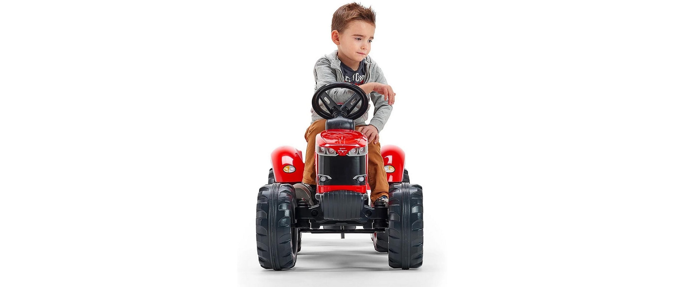 Falk Rutscherauto »Massey Ferguson Traktor + Anh. L«