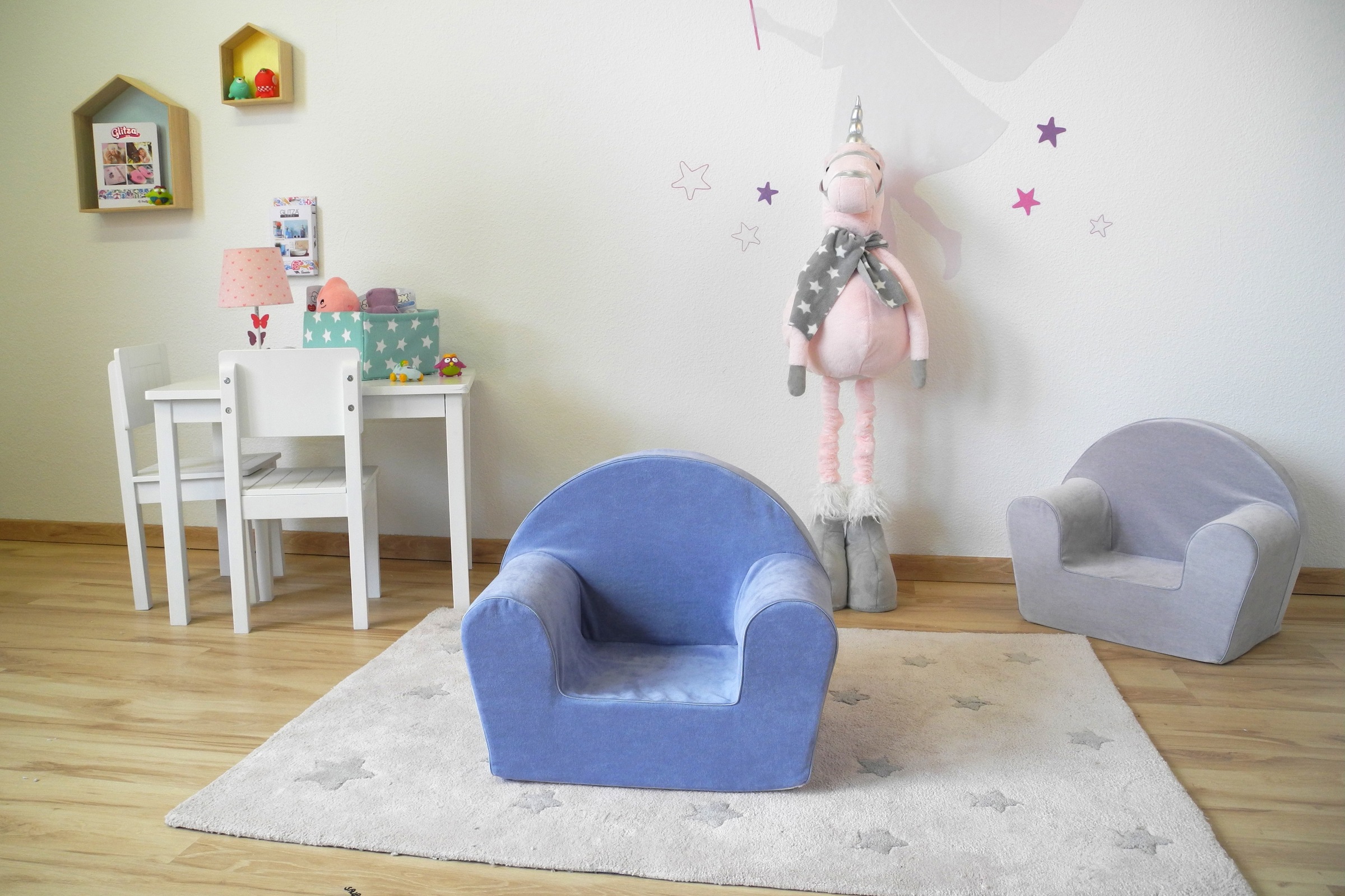 ✵ Knorrtoys® Sessel »Soft Blue«, für Kinder; Made in Europe günstig kaufen  | Jelmoli-Versand