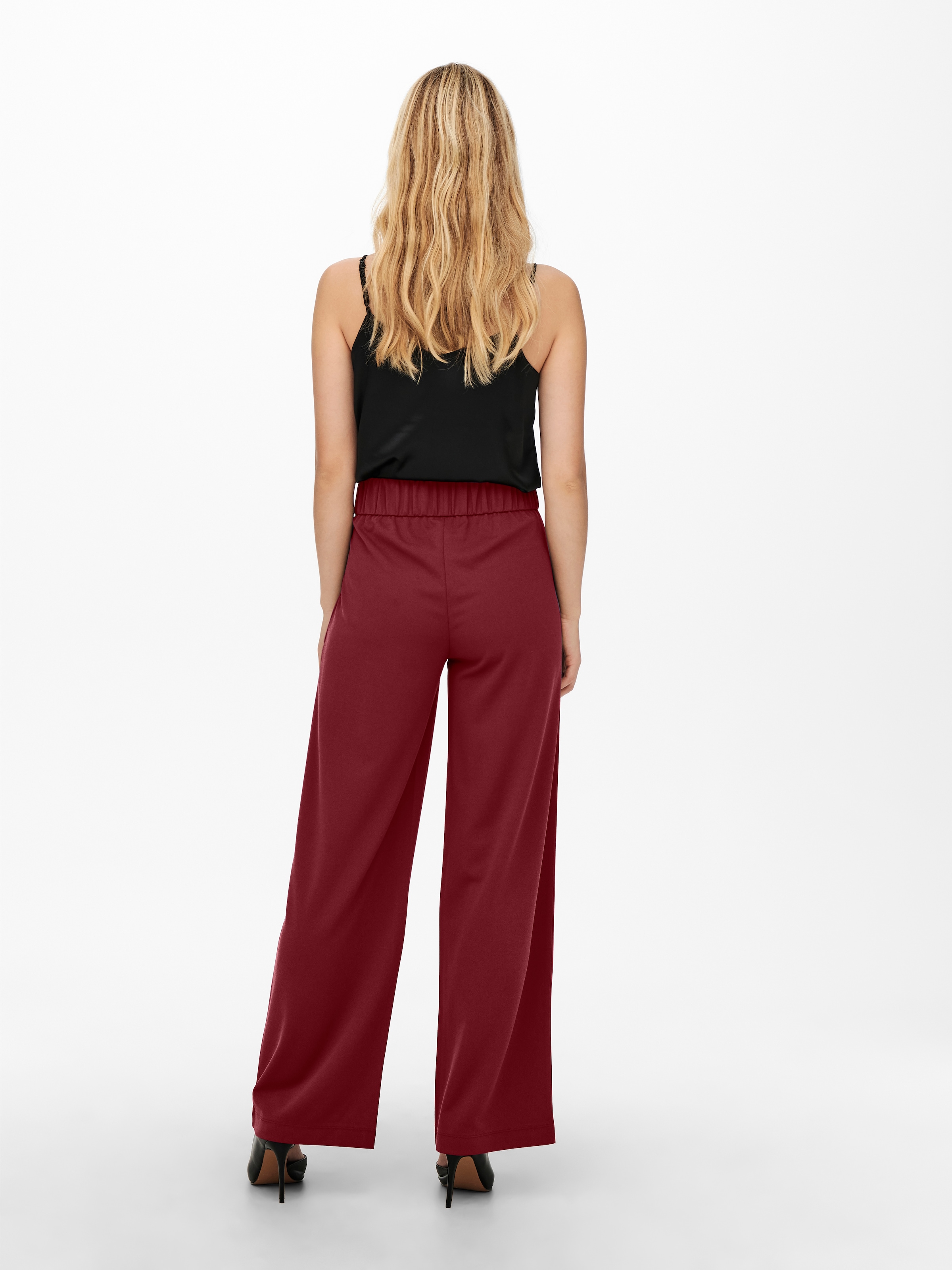JDY Jerseyhose »JDYGEGGO NEW LONG PANT JRS NOOS«, mit dekorativem Riegel vorne am Bund