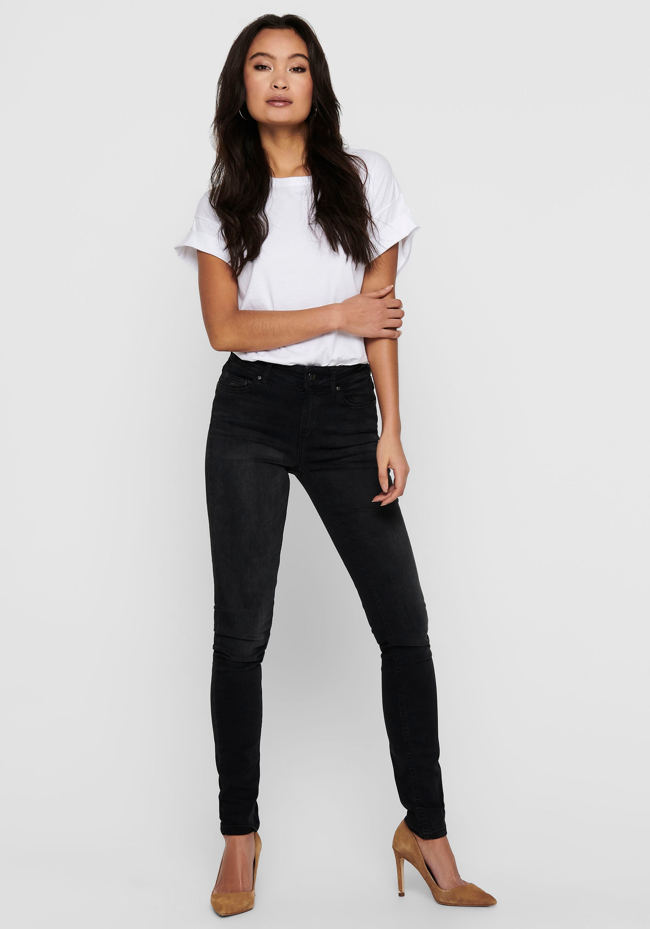 ONLY Skinny-fit-Jeans »ONLBLUSH LIFE MID«