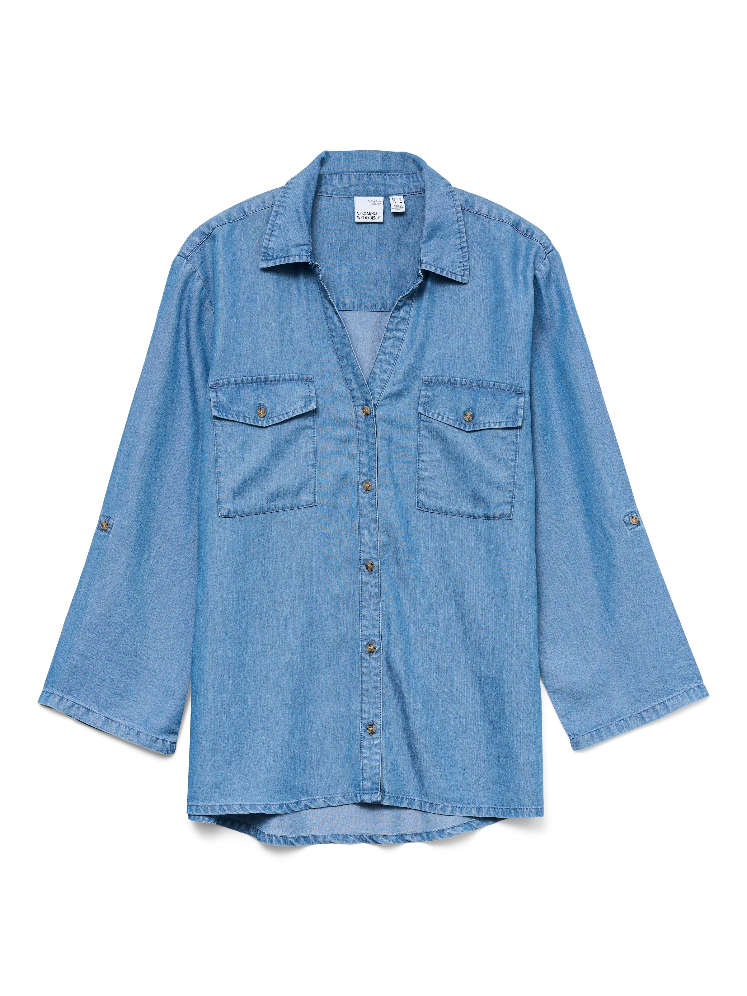 Vero Moda Hemdbluse »VMBREE 7/8 SLEEVE LOOSE TENCEL SHIRT GA«