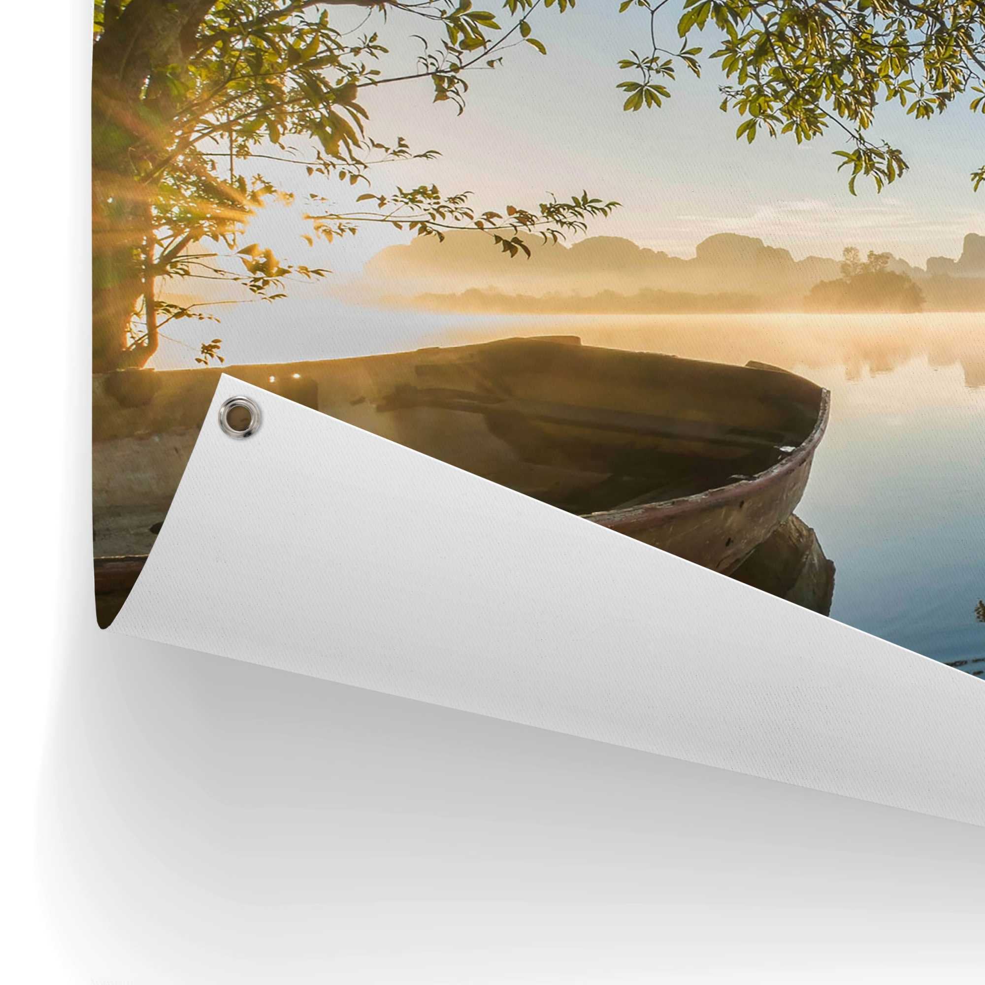 Reinders! Poster »Boot auf dem oder Garten für | See«, bestellen Outdoor Jelmoli-Versand Balkon online
