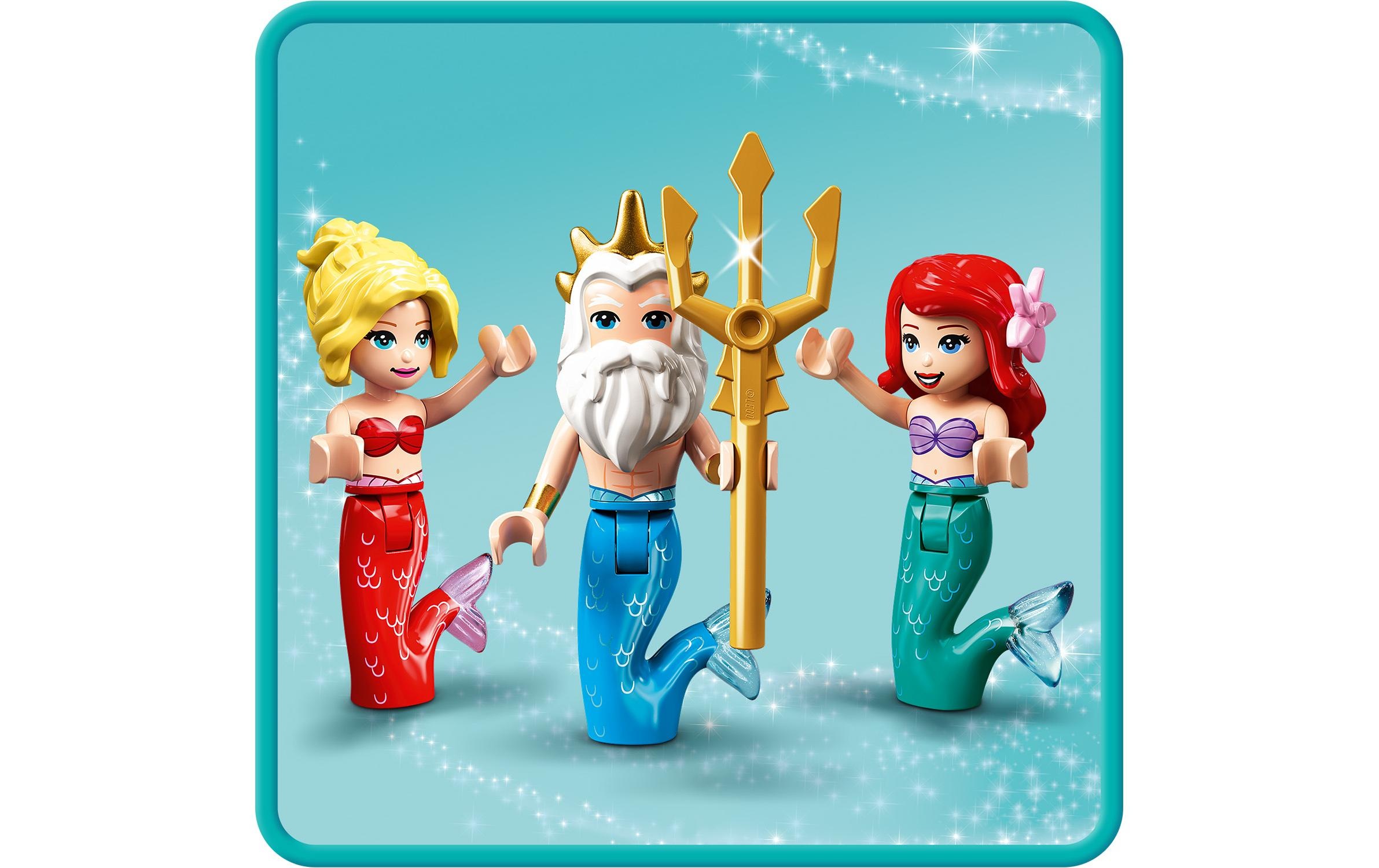 LEGO® Spielbausteine »LEGO Disney Princess Arielles Unte«, (498 St.)
