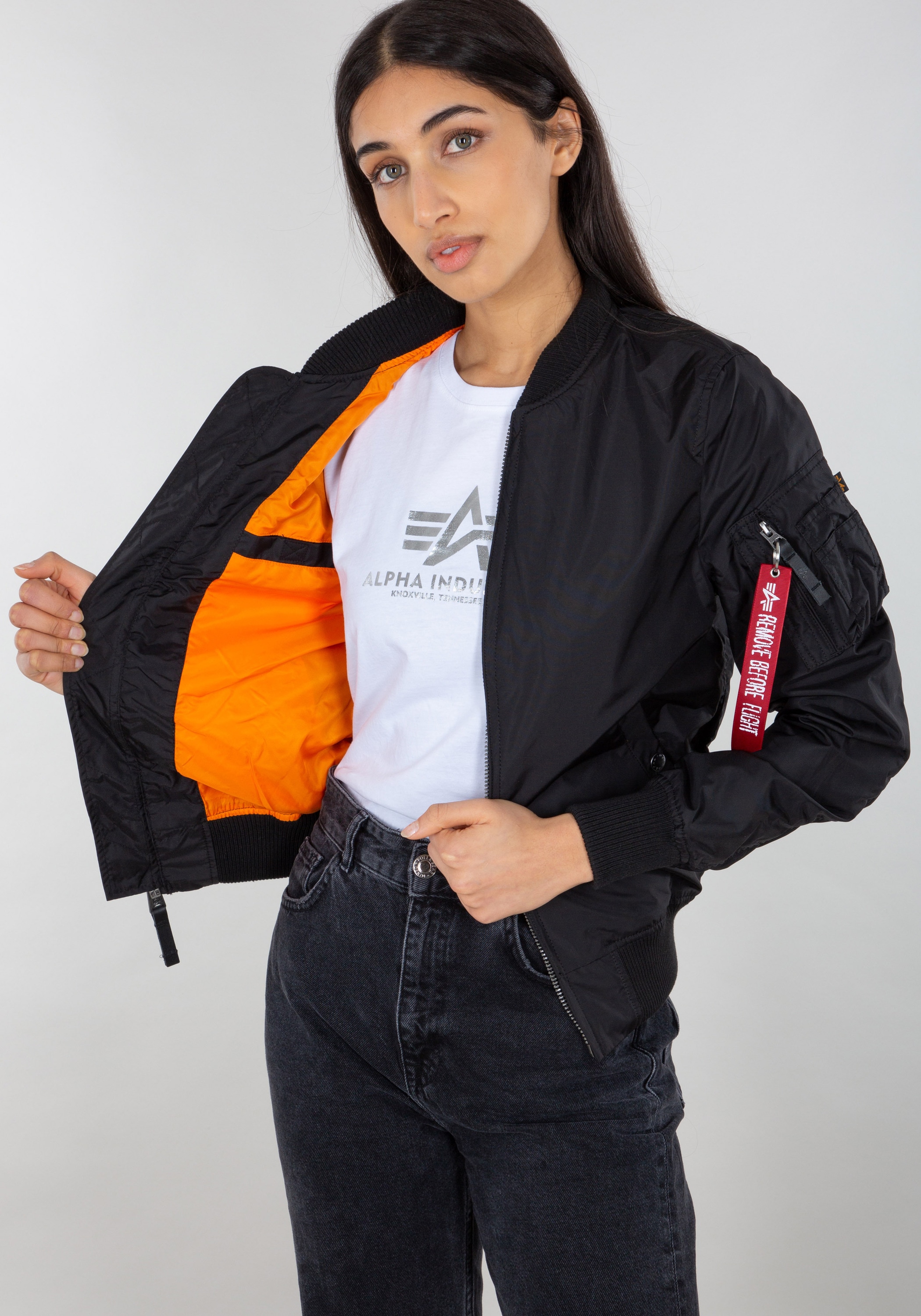 Alpha Industries Bomberjacke »Alpha Industries Women - Bomber & Flight Jackets MA-1 TT Wmn«