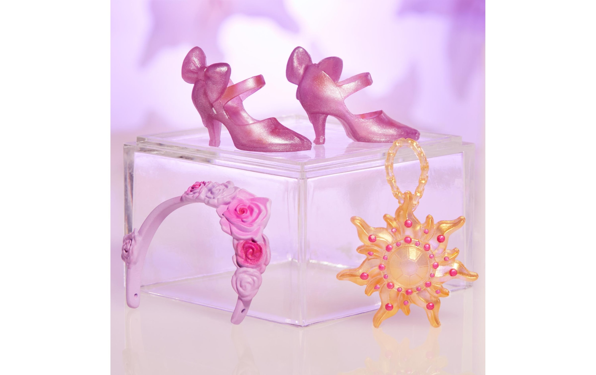 Disney Princess Anziehpuppe »Prinzessin Serie Rapunzel«, (Set, 1 tlg.)