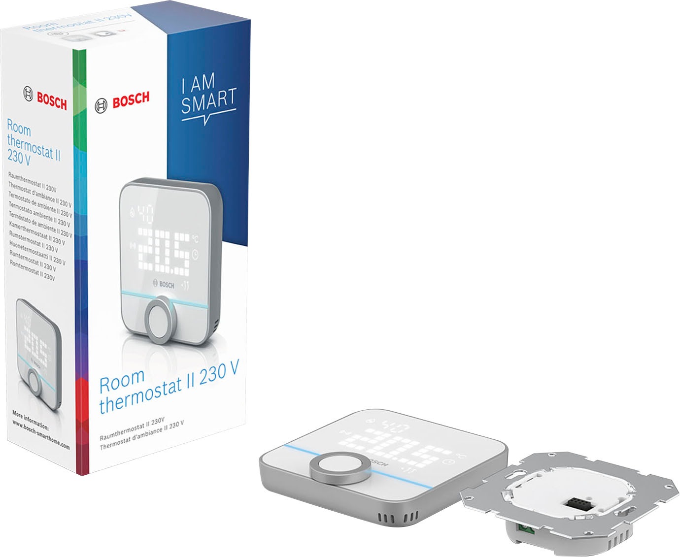 BOSCH Raumthermostat »Smart Home Raumthermostat II 230 V«, (1 St.)