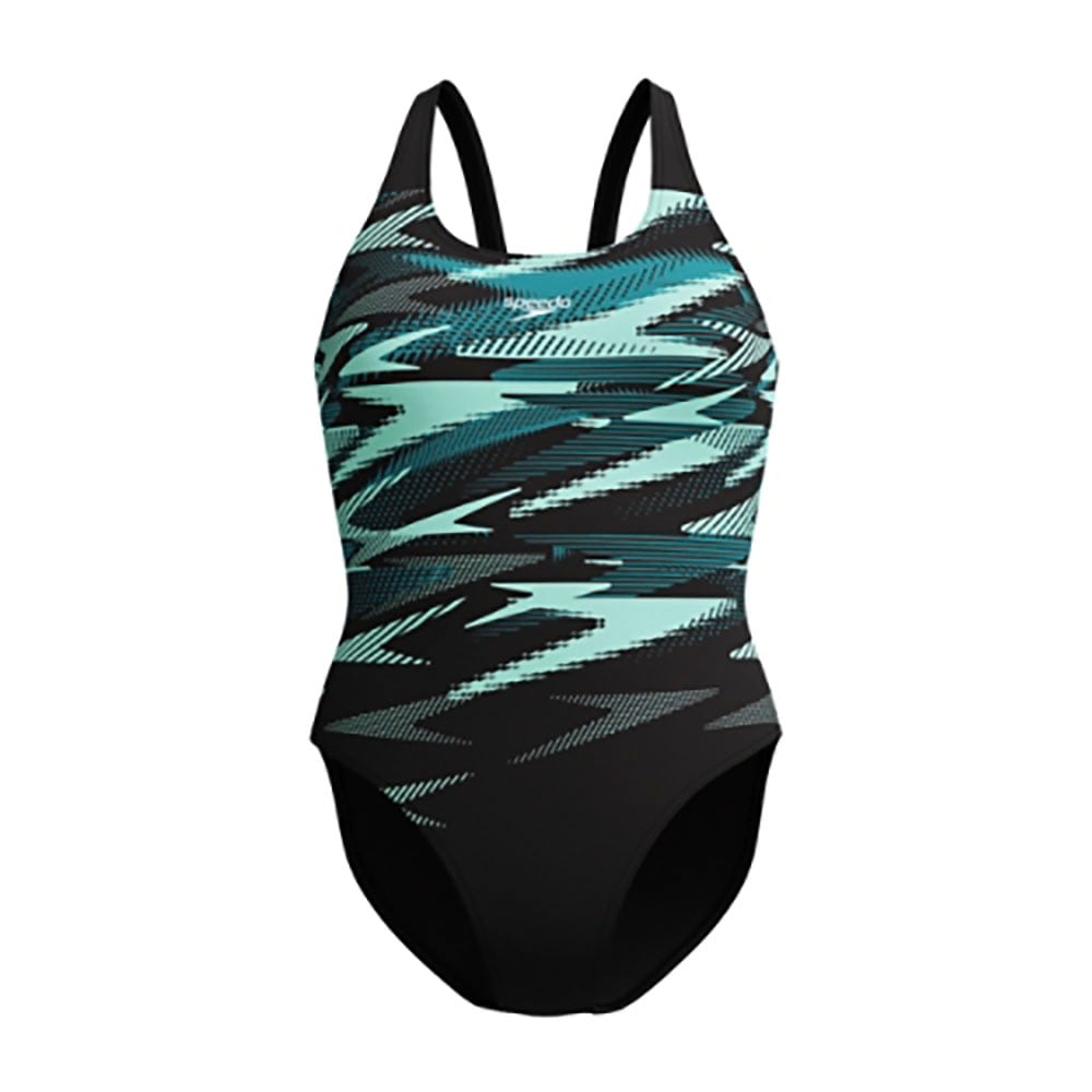Speedo Badeanzug »Womens HyperBoom Placement Muscleback«, (1 St.), schnell trocknend