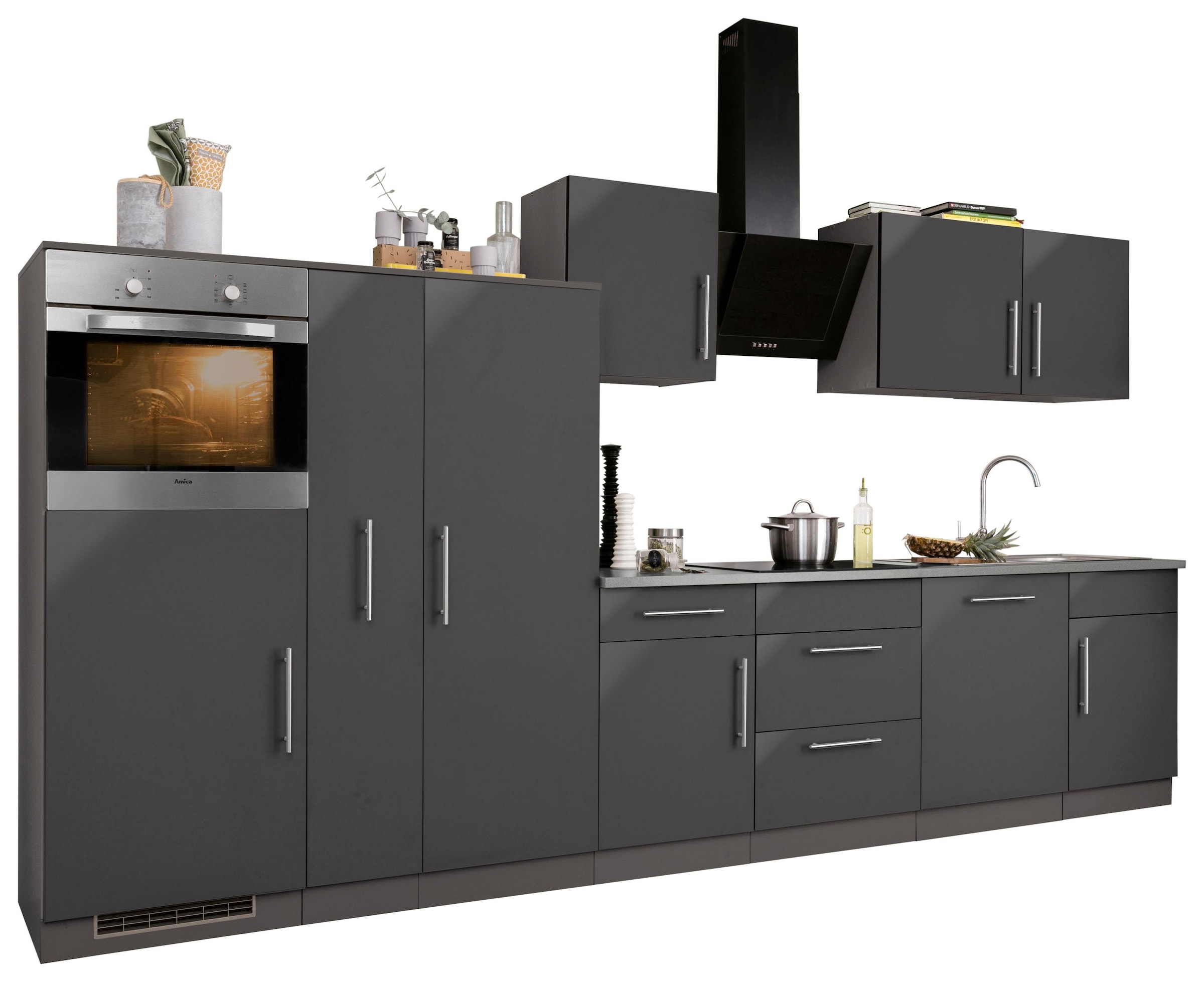❤ wiho Küchen Küchenzeile »Cali«, ohne E-Geräte, Breite 360 cm ordern im  Jelmoli-Online Shop