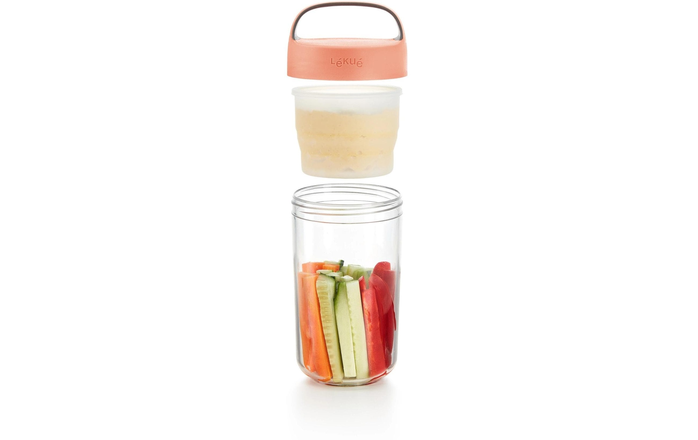 Becher »Lékué Glas To Go«