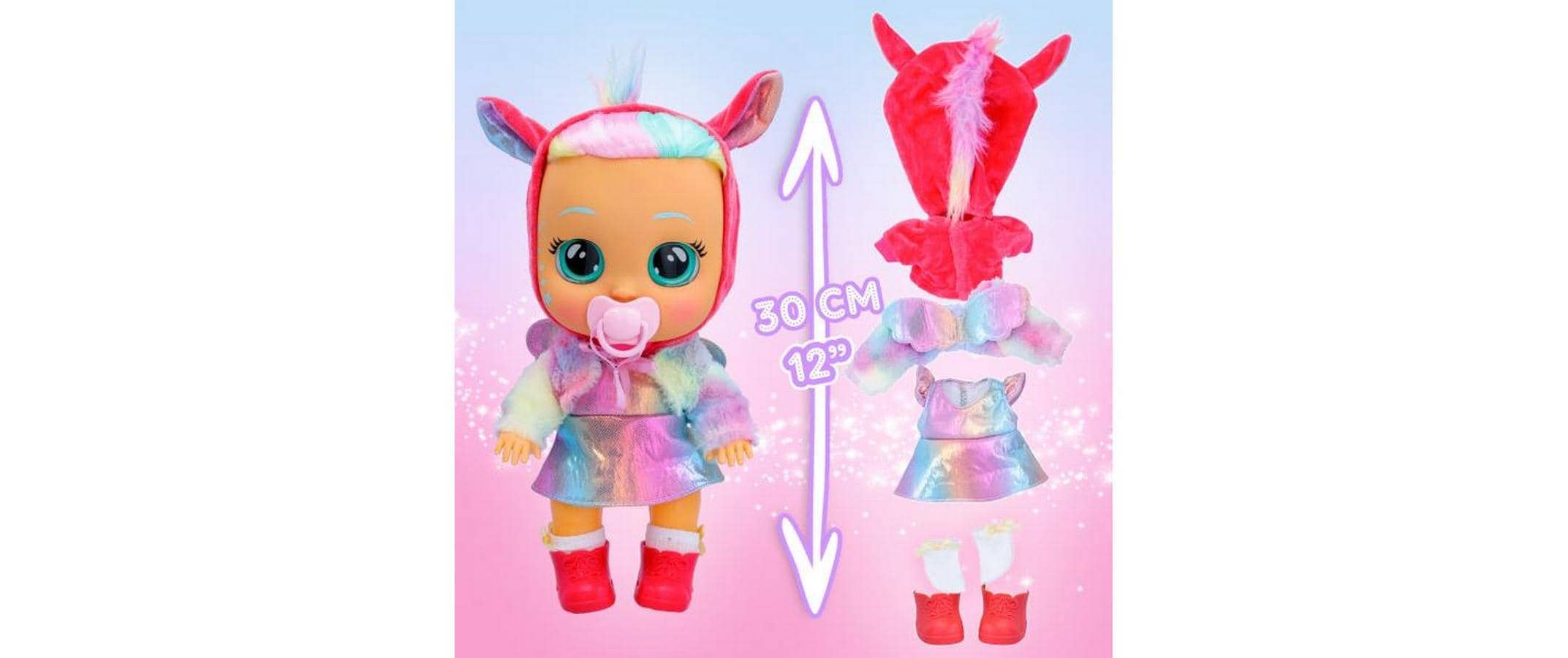 IMC TOYS Anziehpuppe »Cry Babies Dressy Fantasy Hannah 30 cm«