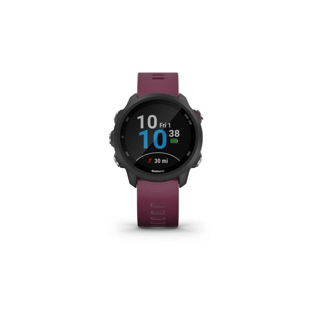 Garmin Smartwatch »Forerunner 245 Schwarz/Bordeaux«