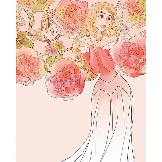 ✵ Komar Poster »Sleeping Beauty Roses«, Disney, (1 St.), Kinderzimmer,  Schlafzimmer, Wohnzimmer online bestellen | Jelmoli-Versand