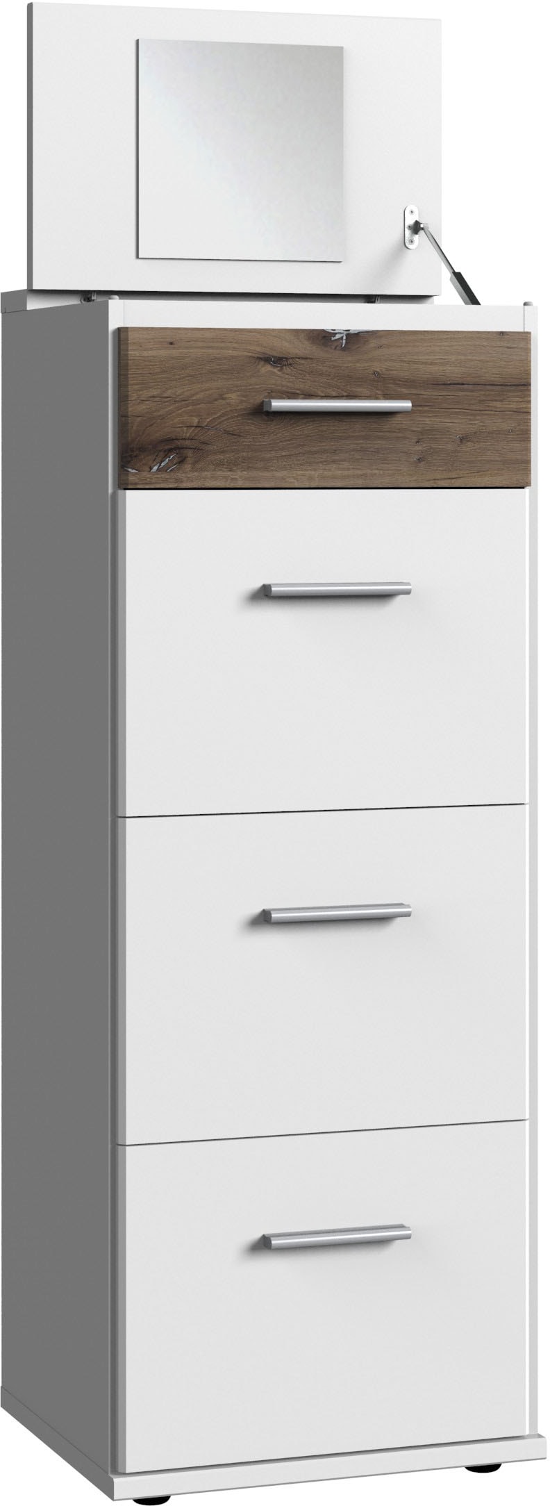Wimex Hochkommode "Joker" Schminkschrank Schminkkommode mit 4 Schubladen