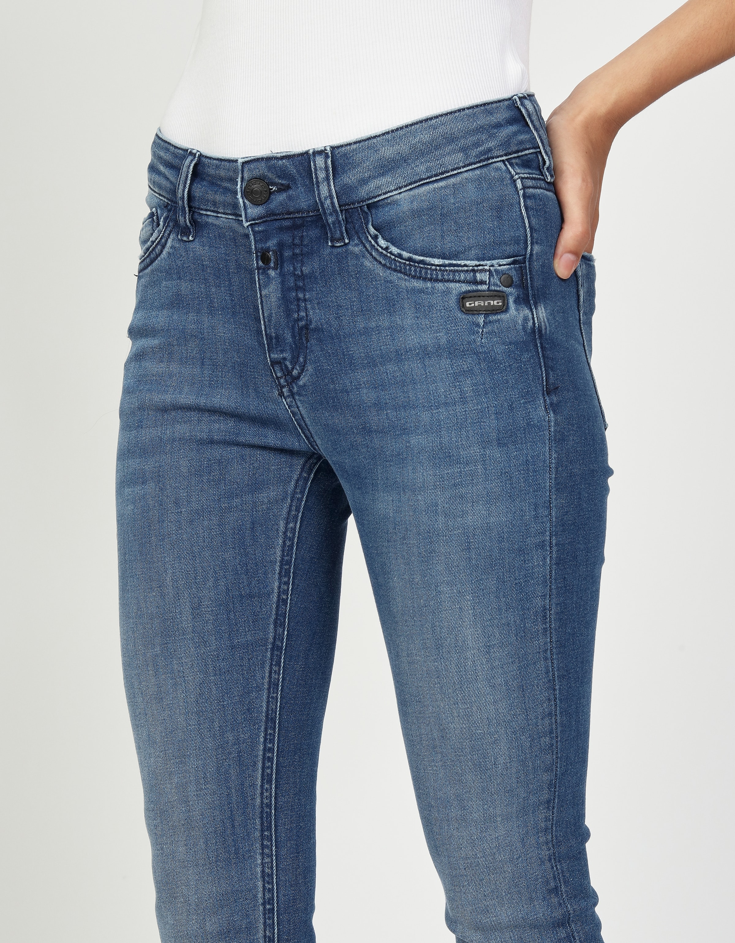 GANG Skinny-fit-Jeans »94LAYLA«, mit komfortabler Leibhöhe