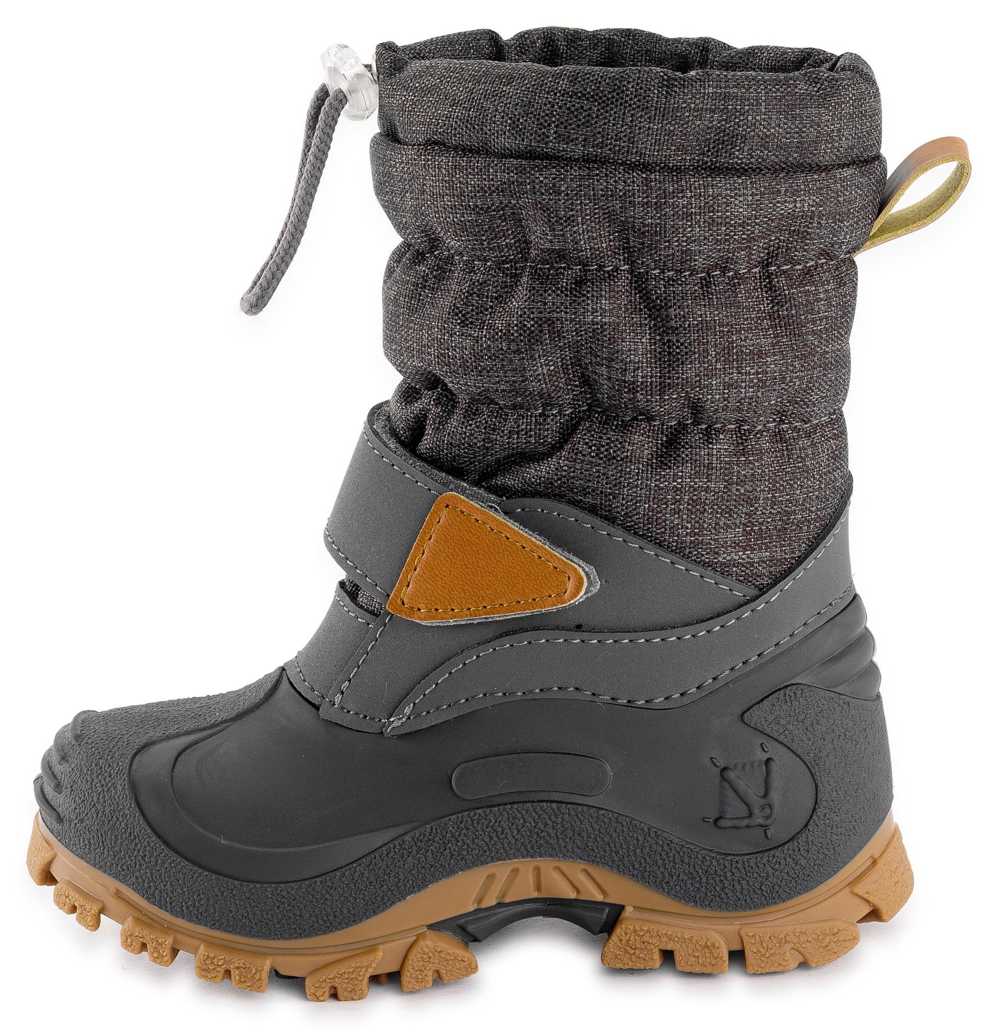 Lurchi Snowboots »Finn«, Winterboots mit Schurwolle, Grössenschablone zum Download