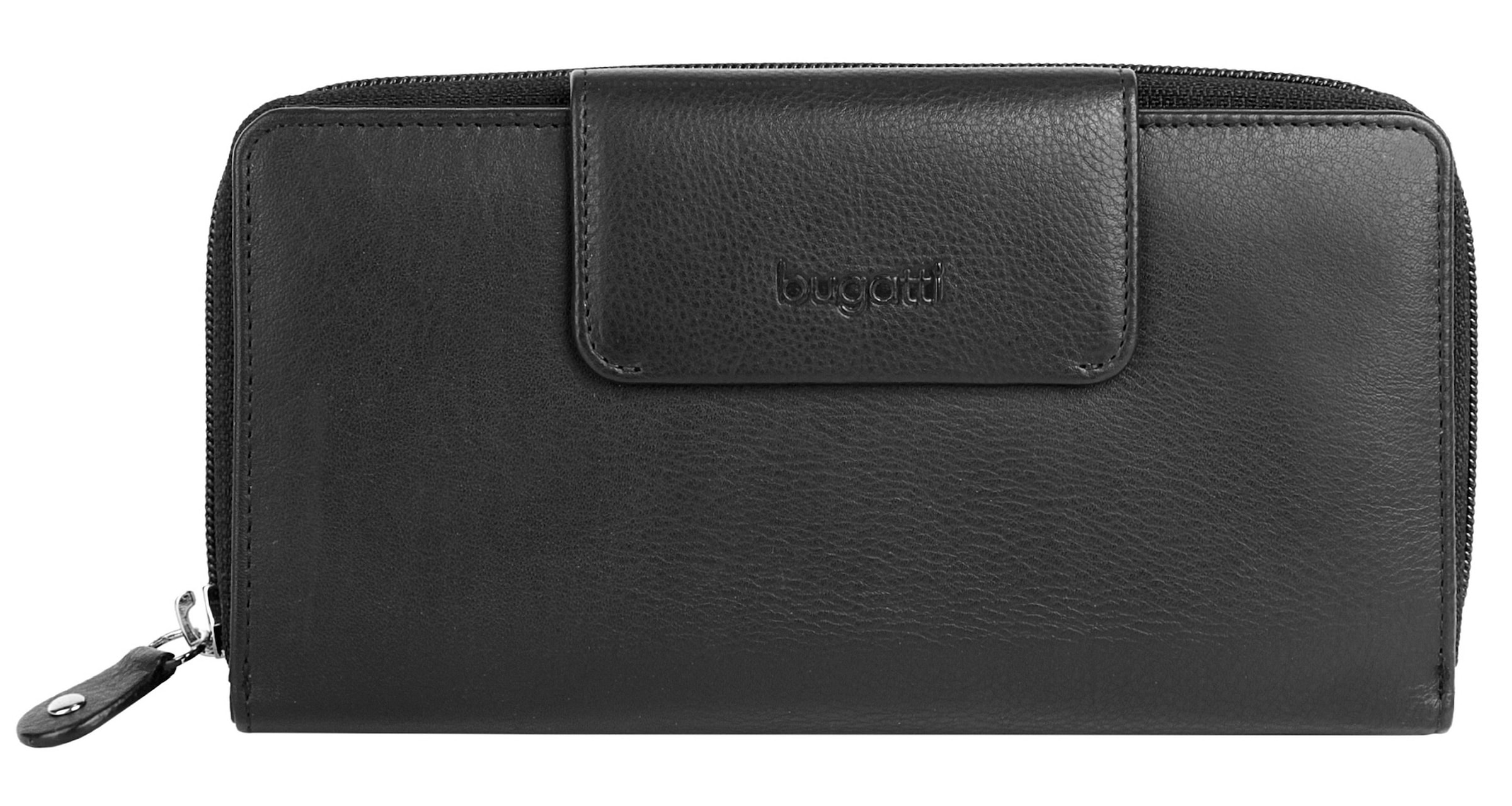bugatti Geldbörse "BUGATTI Damen Geldbörse Mit Riegel VERTICE echt Leder" echt Leder