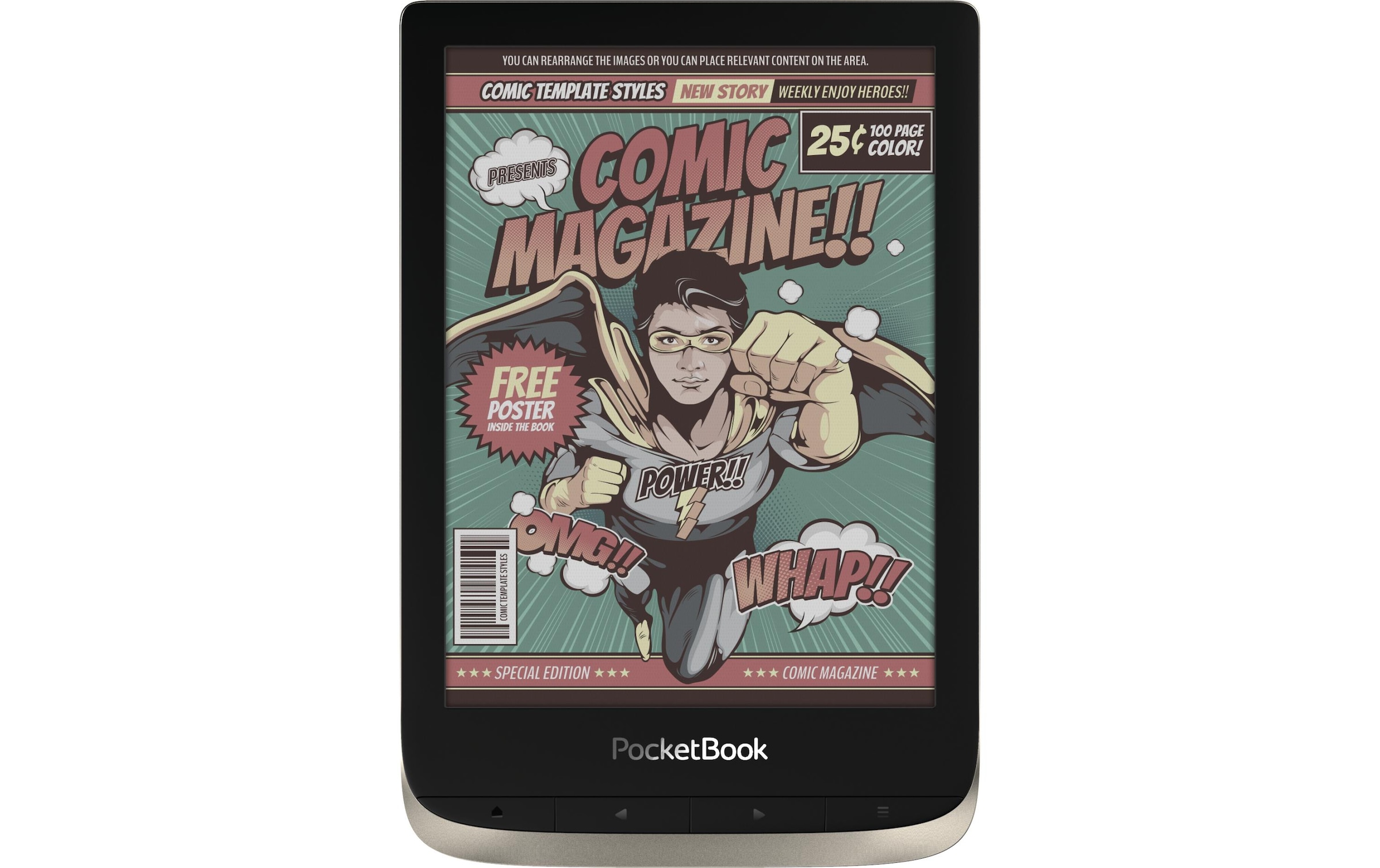 PocketBook E-Book »Reader Color«, (15,24 cm / 6 Zoll),)