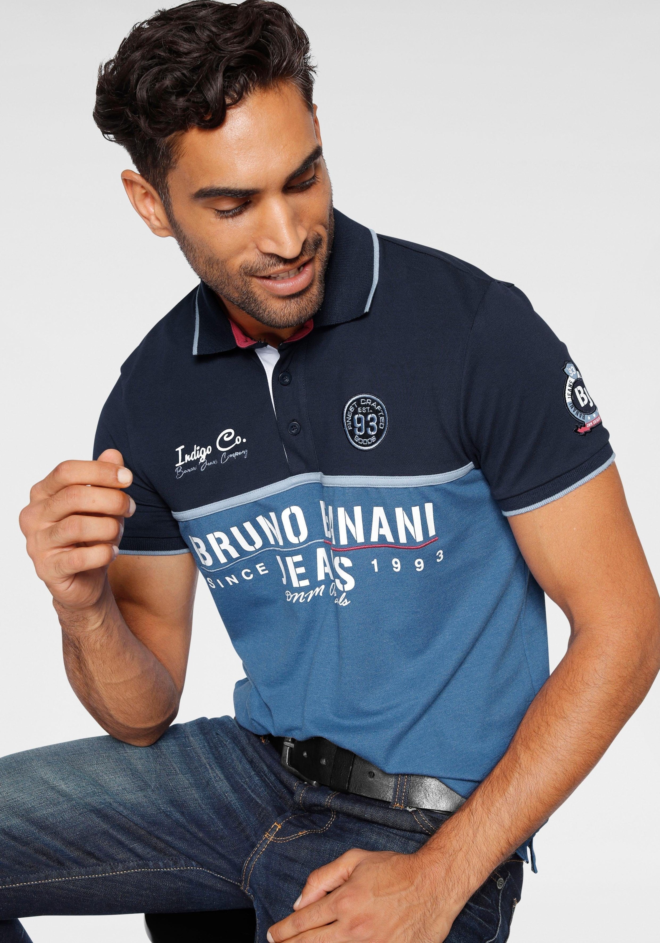 Bruno Banani Poloshirt, Piqué online bestellen | Jelmoli-Versand