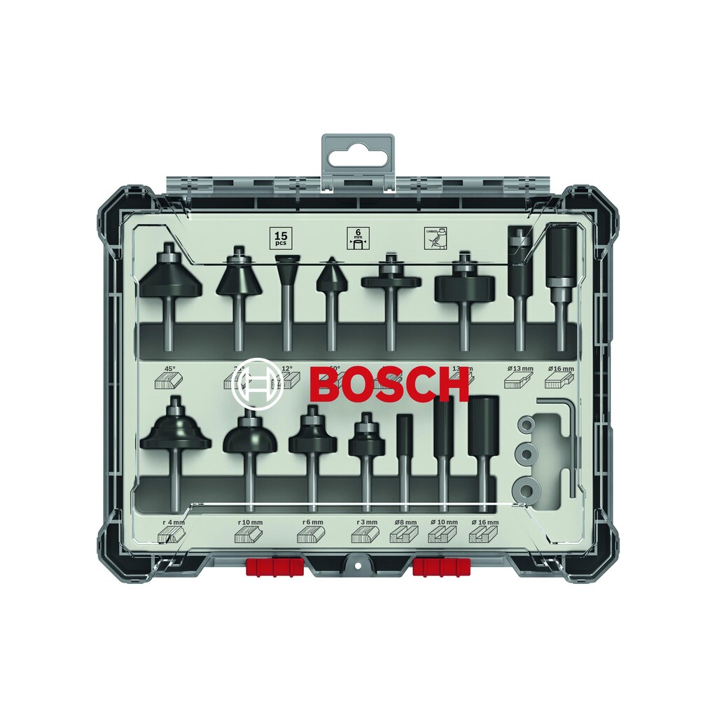 Bosch Professional Fräser-Set »6 mm-S«
