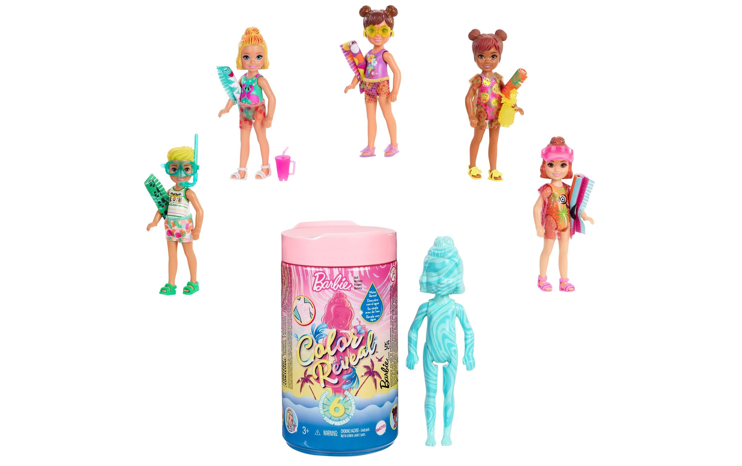 Barbie Spielfigur »Color Reveal Chelsea S«