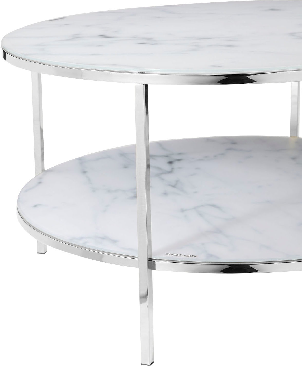 SalesFever Couchtisch »Caorle Couchtisch im minimalistischen Stil«, Eleganz trifft Stil: Tischplatten in Marmoroptik