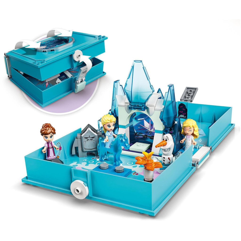 LEGO® Konstruktionsspielsteine »Elsas Märchenbuch (43189), LEGO® Disney Frozen«, (125 St.)