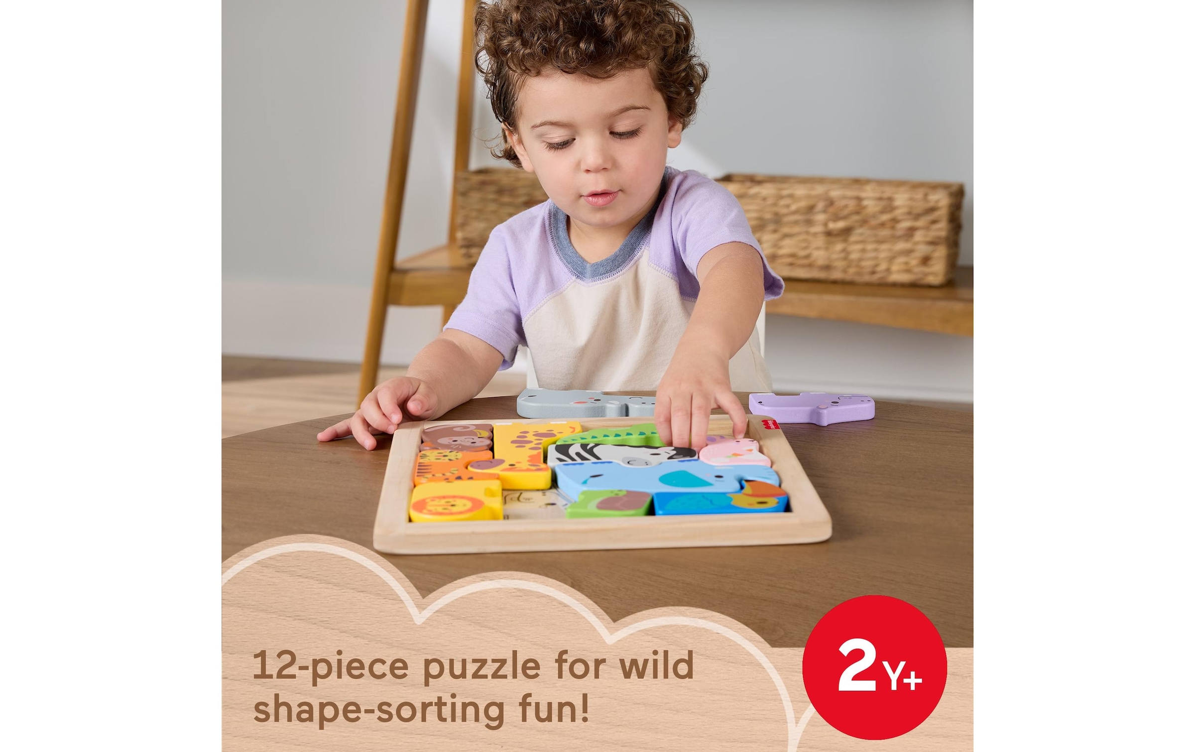 Fisher-Price® Puzzle »aus Holz«