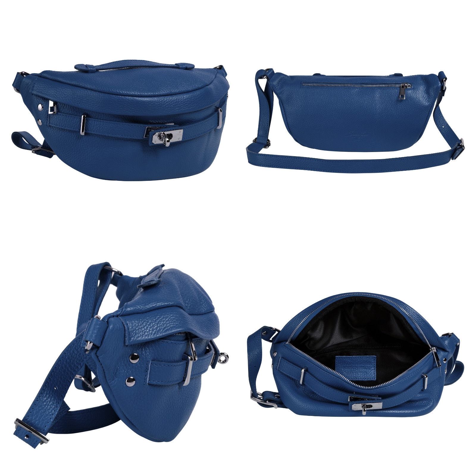 Samantha Look Gürteltasche, echt Leder, Made in Italy