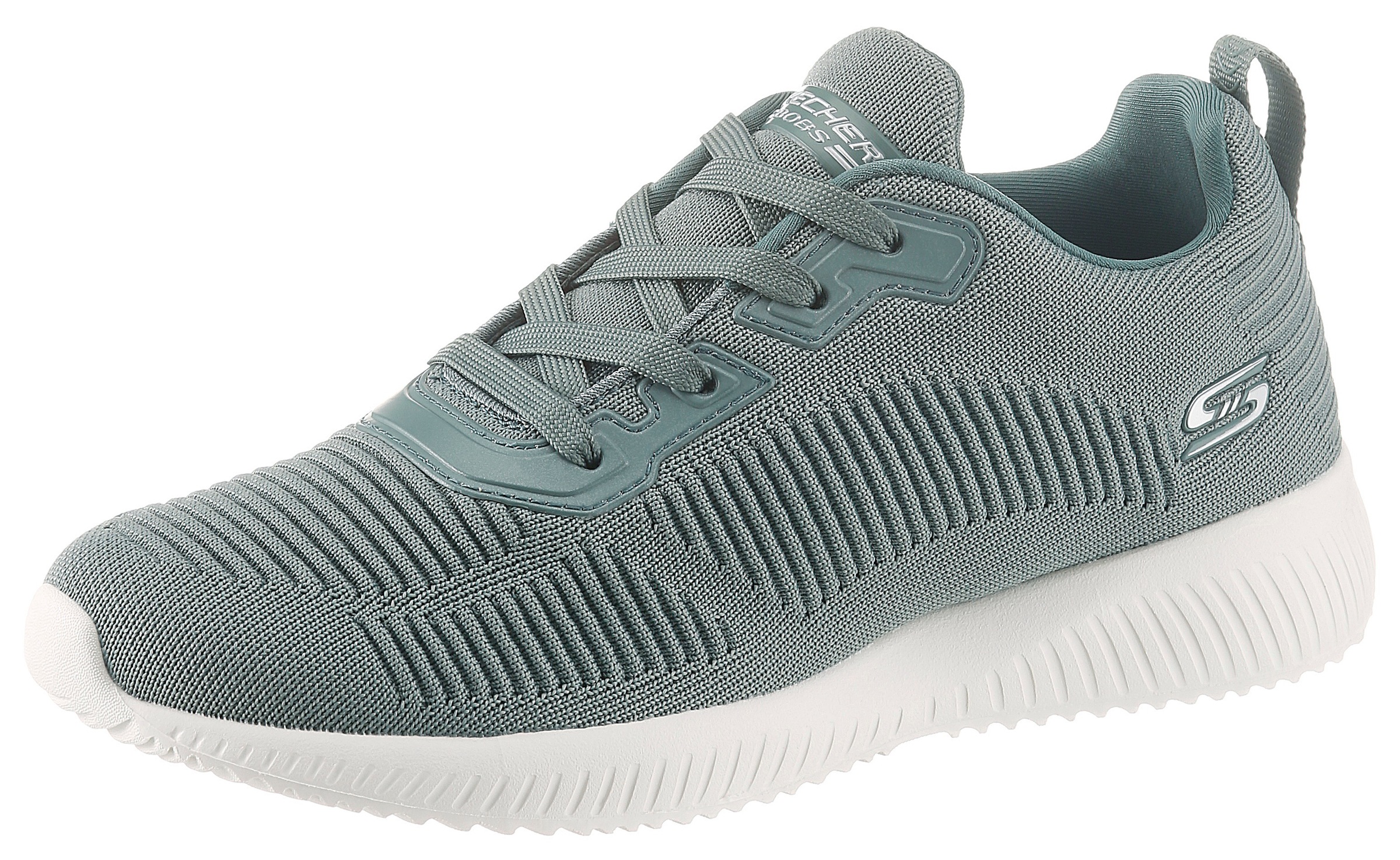 Skechers Sneaker "Bobs Squad - Tough Talk" Freizeitschuh, Halbschuh, Schnürschuh mit Skech-Knit